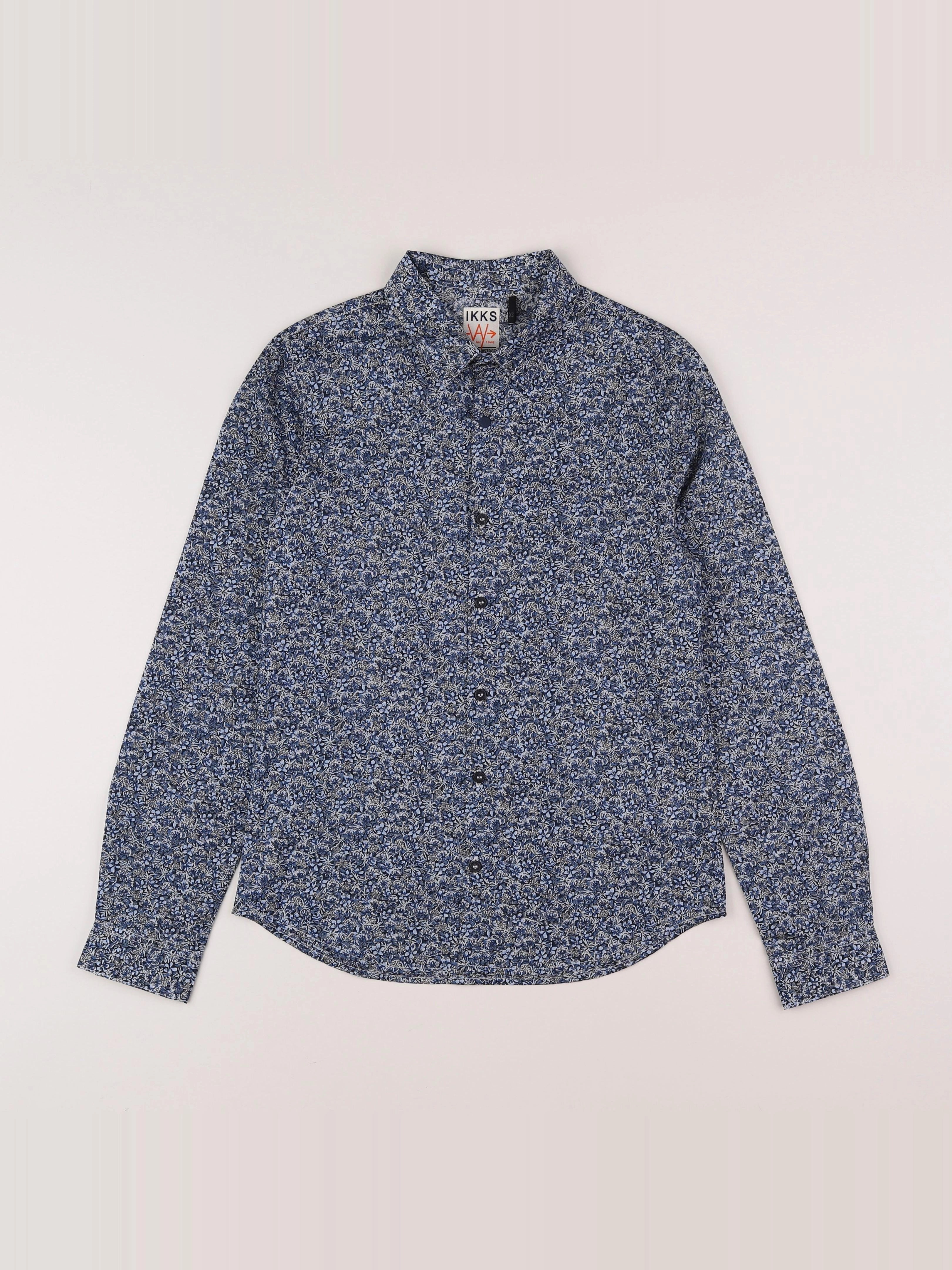 IKKS - chemise bleu - 12 ans
