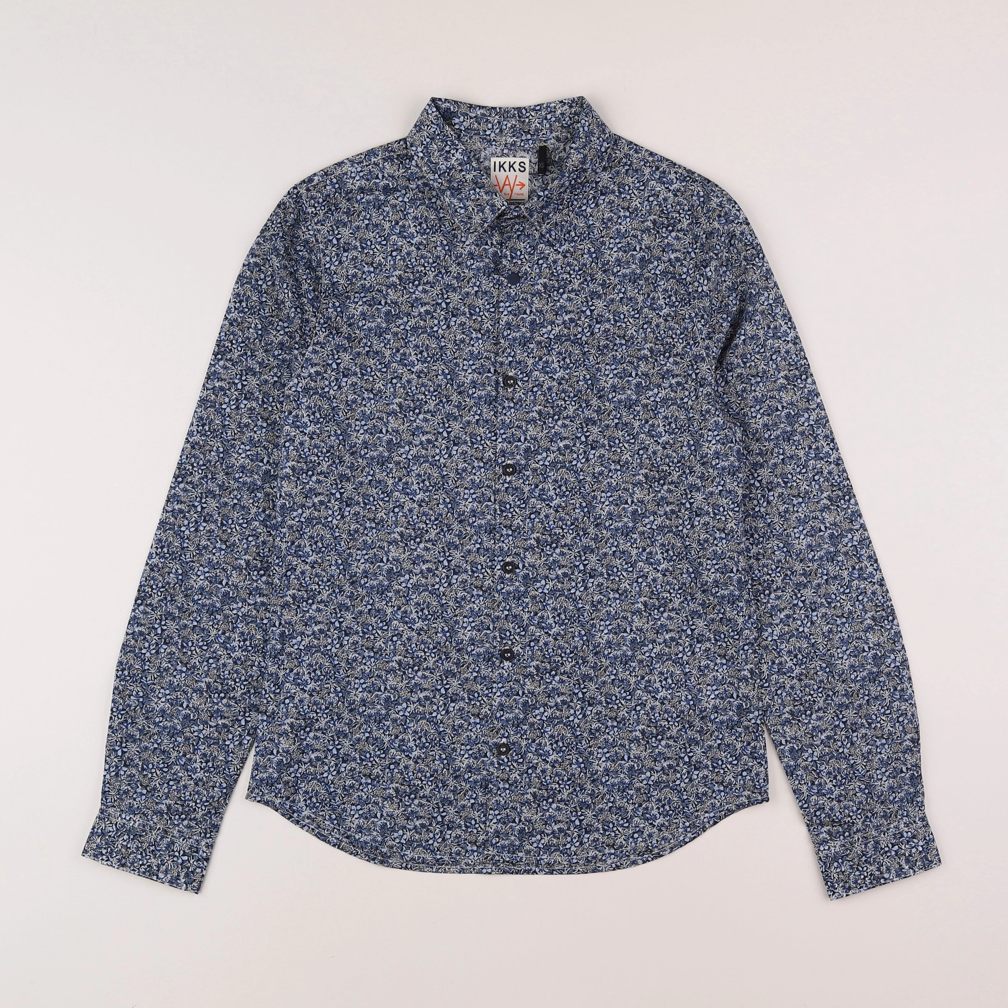 IKKS - chemise bleu - 12 ans
