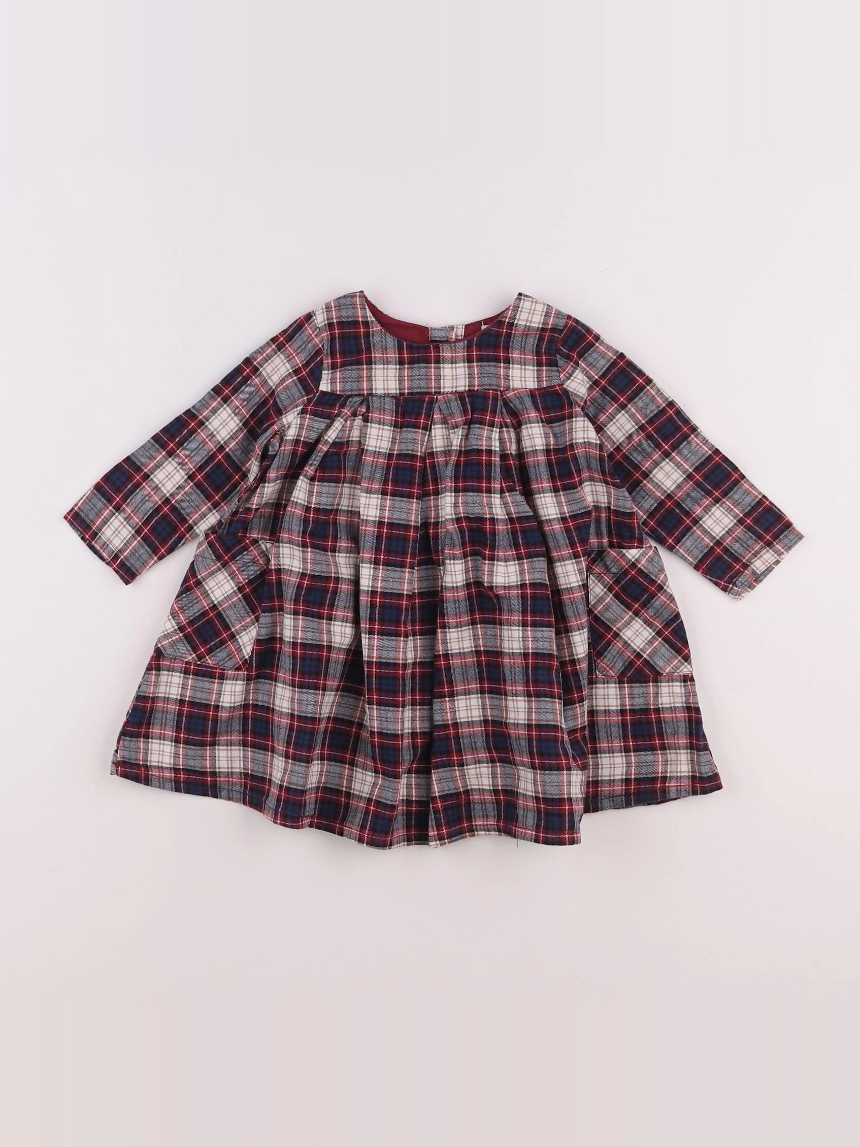 Boutchou - robe rouge - 6 mois