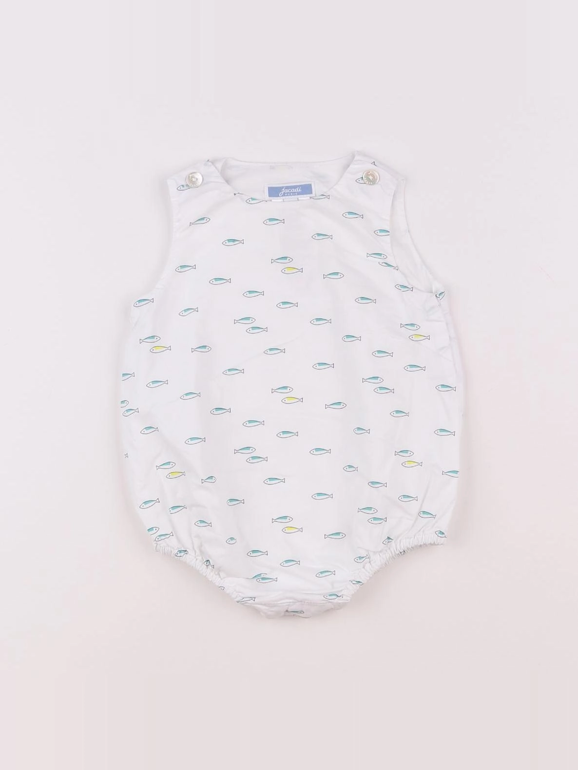 Jacadi - combinaison blanc - 6 mois