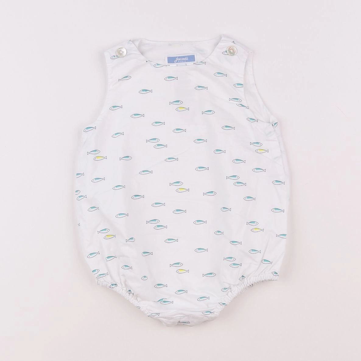 Jacadi - combinaison blanc - 6 mois