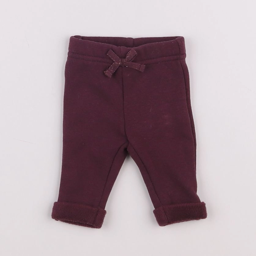 Tape à l'oeil - jogging violet - 1 mois