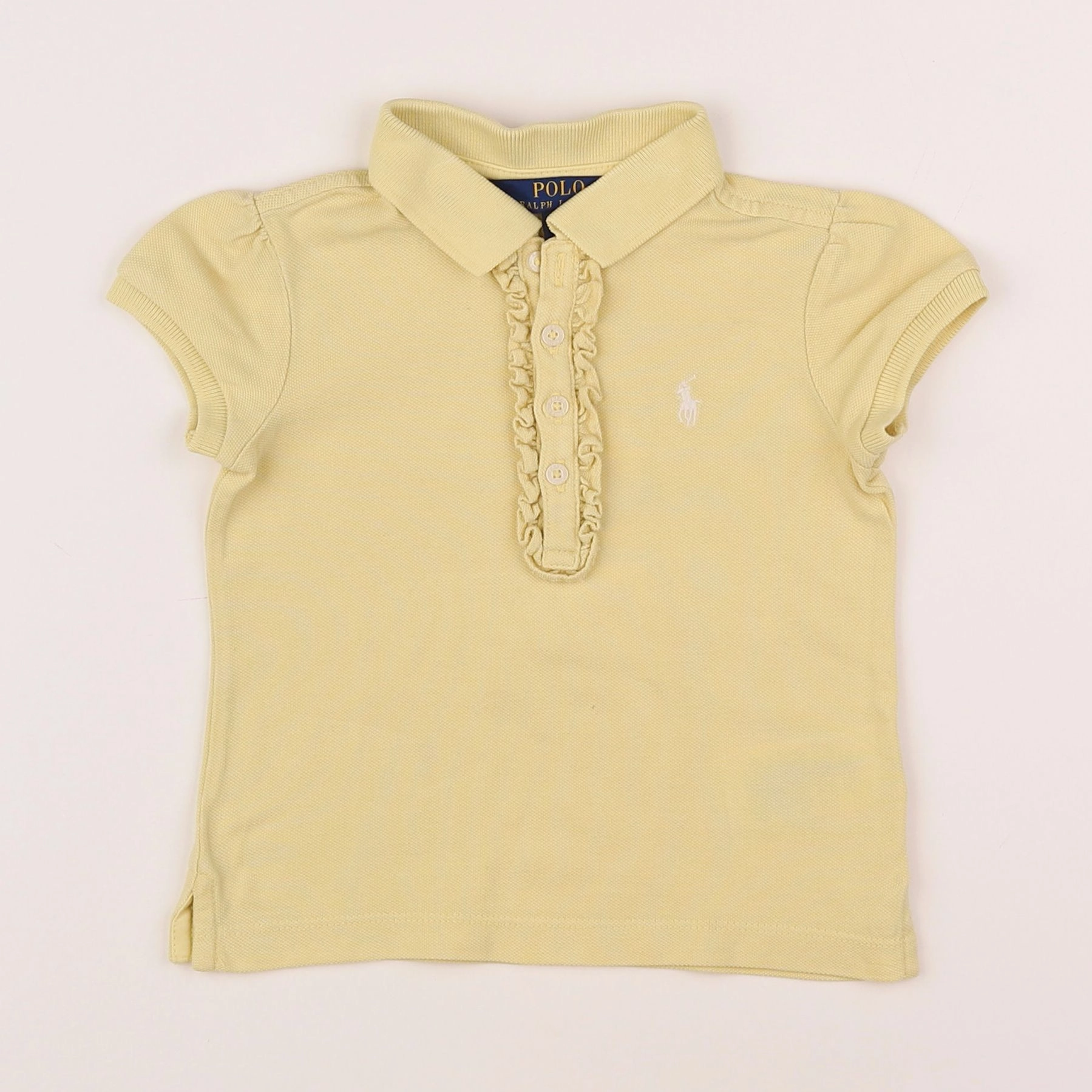 Ralph Lauren - polo jaune - 3 ans