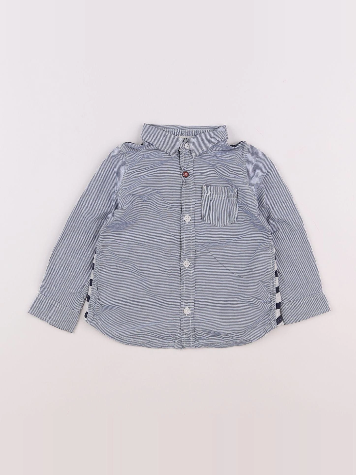 IKKS - chemise bleu - 18 mois