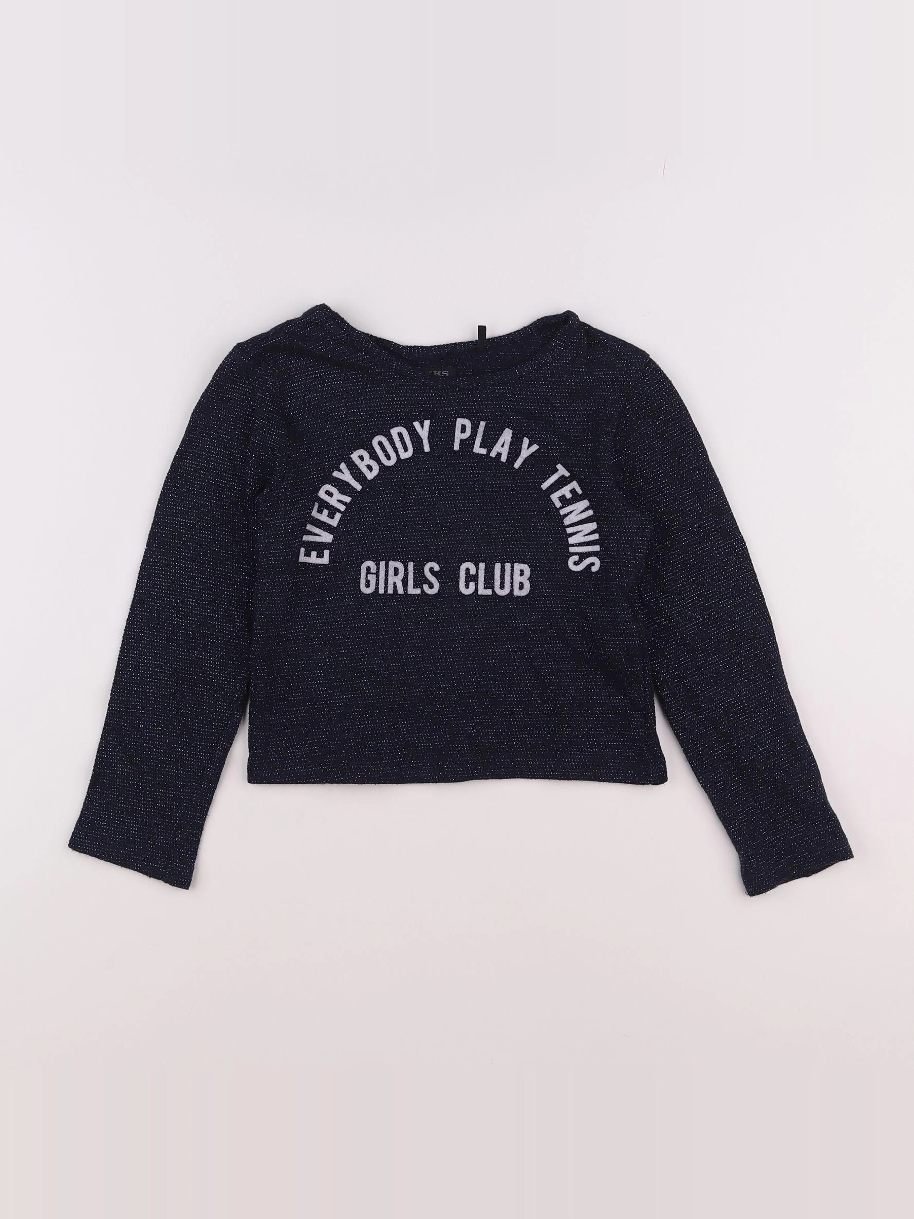 IKKS - sweat bleu - 6 ans