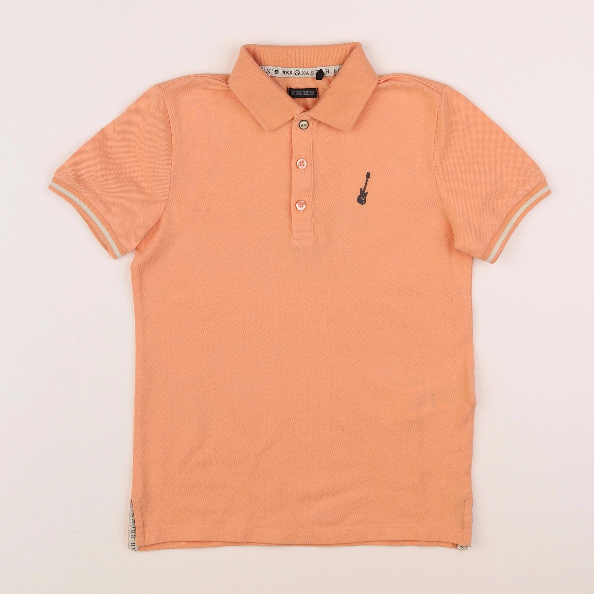 IKKS - polo orange - 6 ans