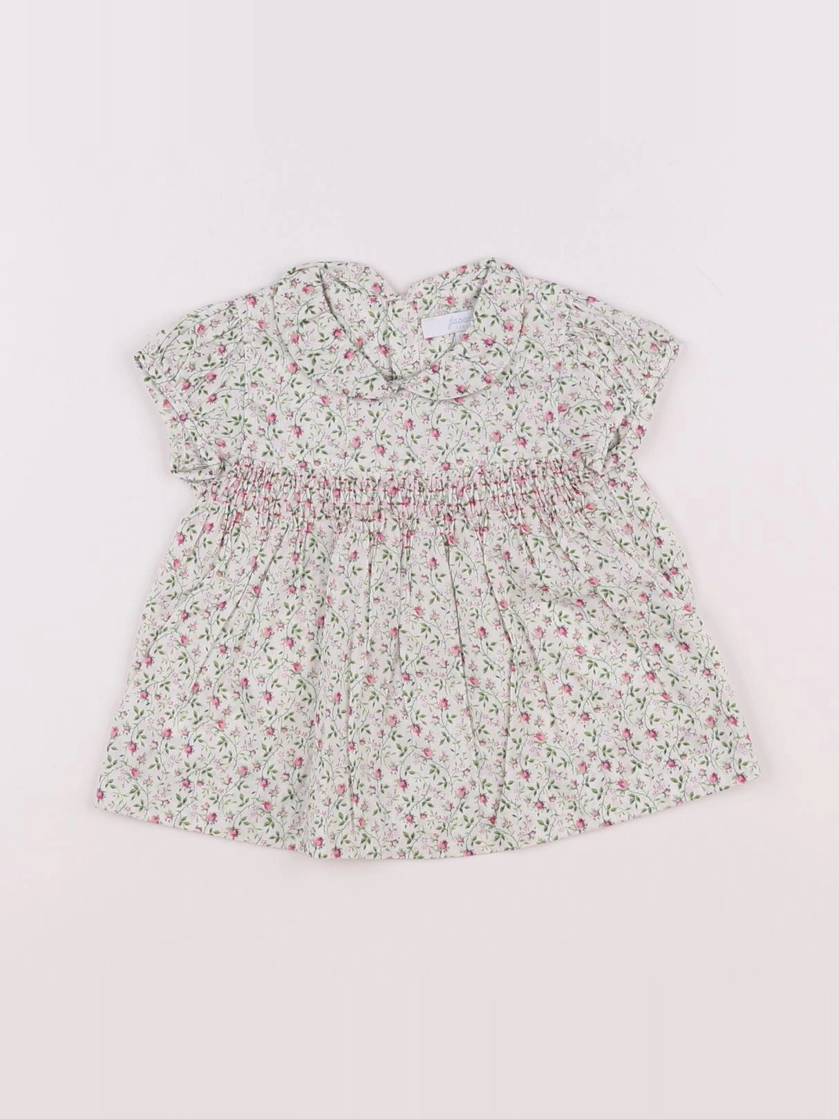 Jacadi - blouse liberty multicolore - 12 mois