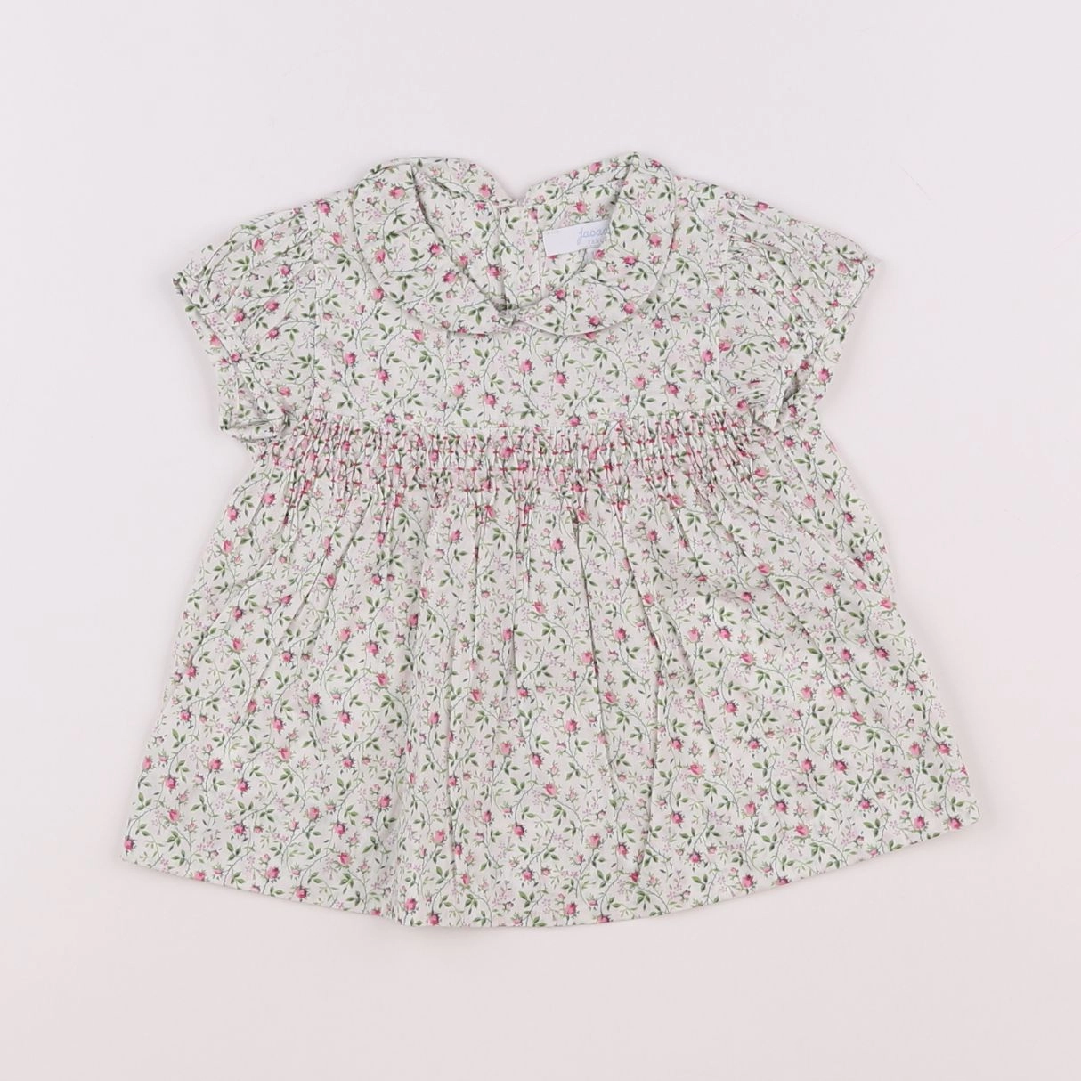 Jacadi - blouse liberty multicolore - 12 mois