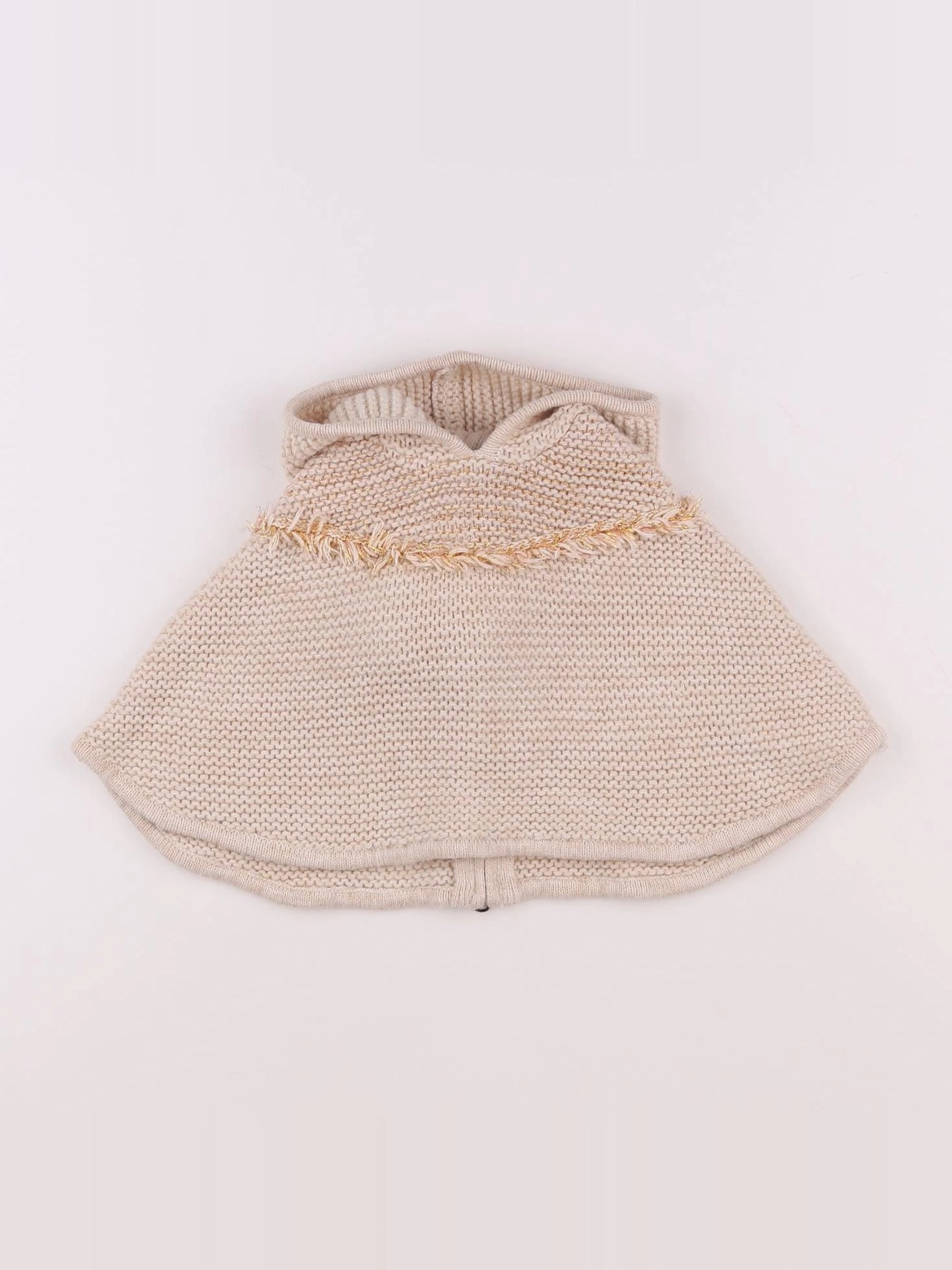 Tape à l'oeil - cape beige, bronze - 6 mois