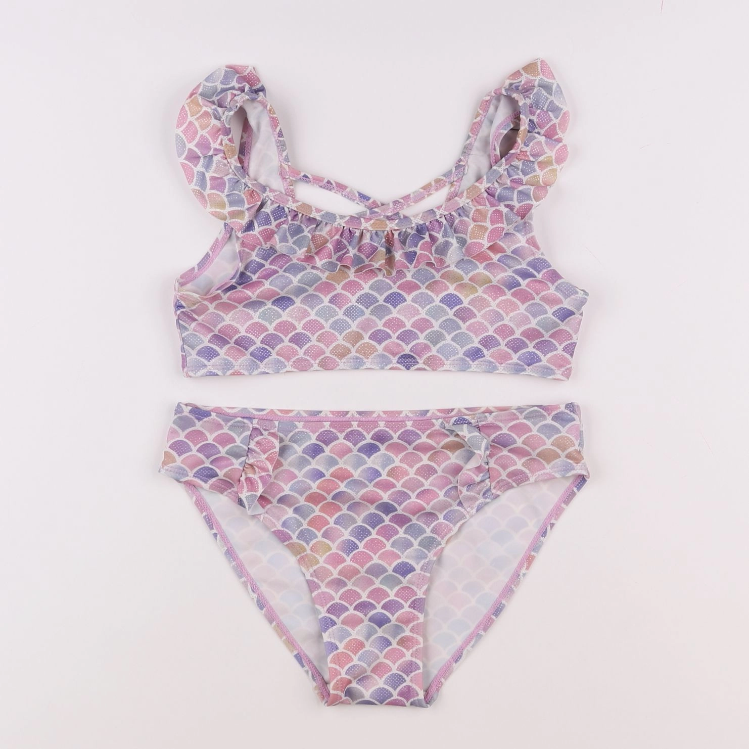 Vertbaudet - maillot de bain multicolore - 10 ans