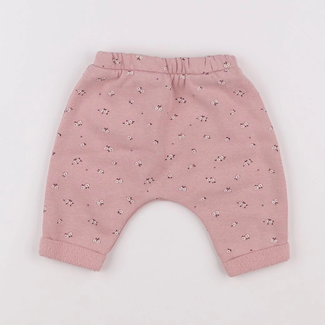 Vertbaudet - sarouel rose - 3 mois