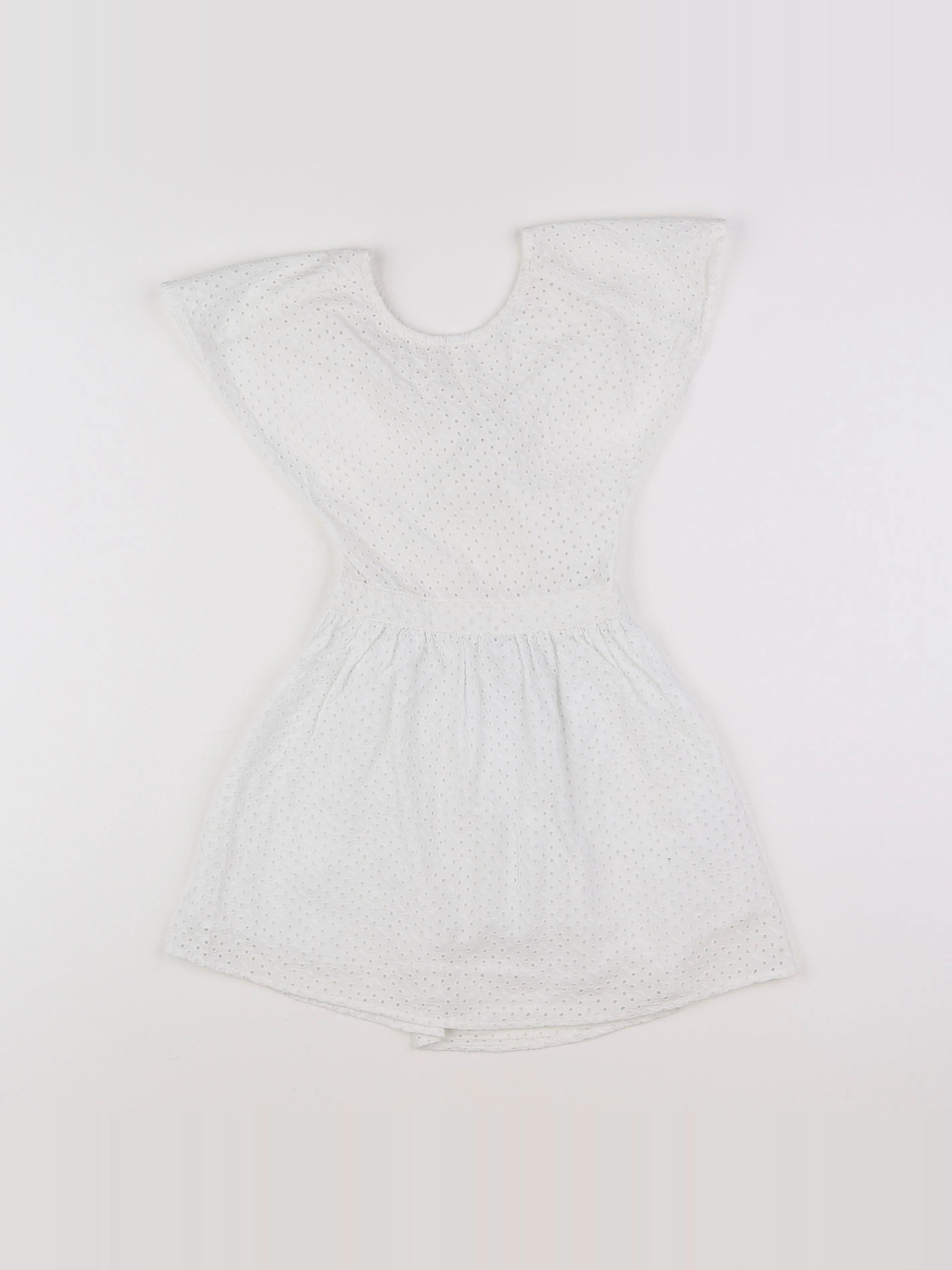 Monoprix - combinaison blanc - 3 ans