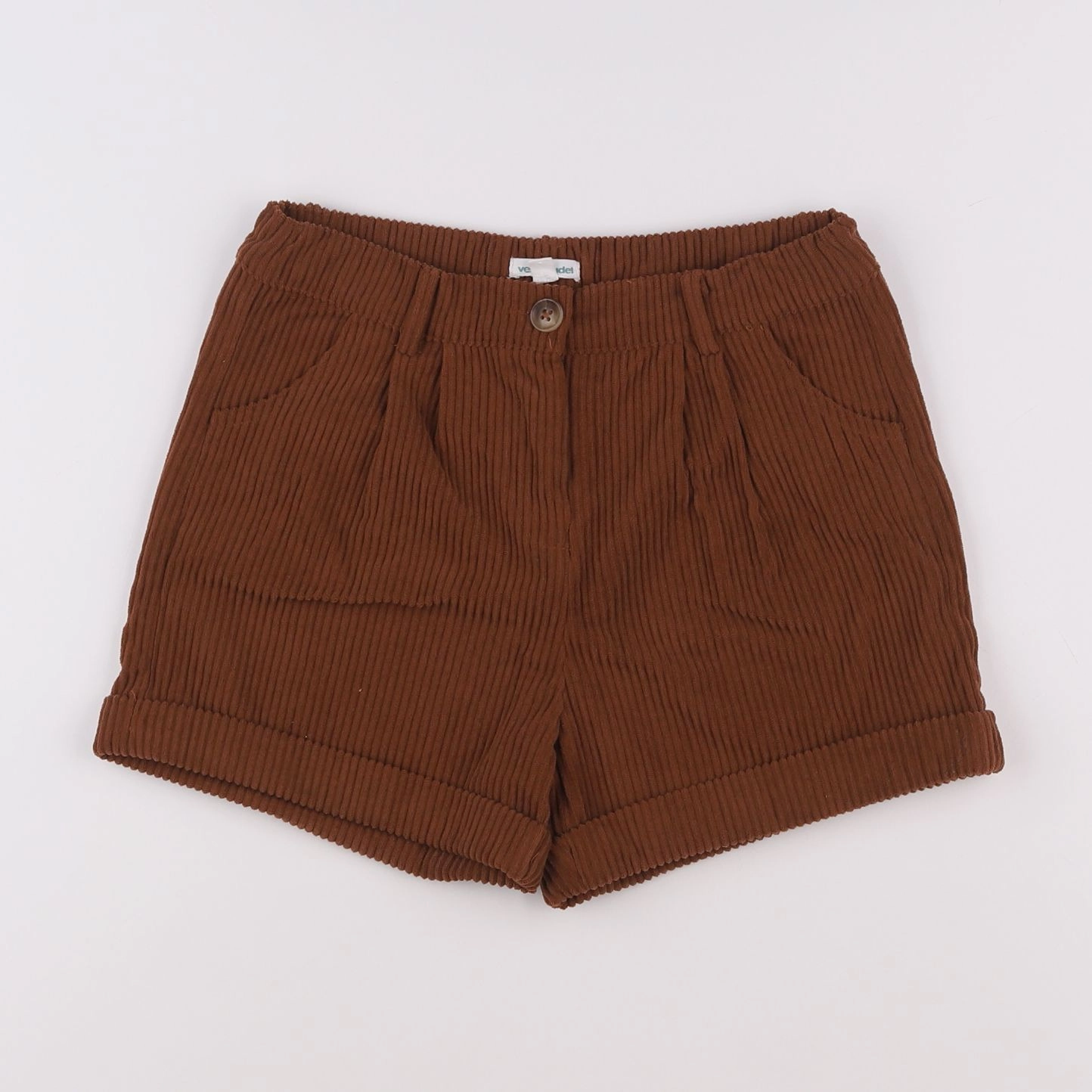 Vertbaudet - short marron - 9 ans