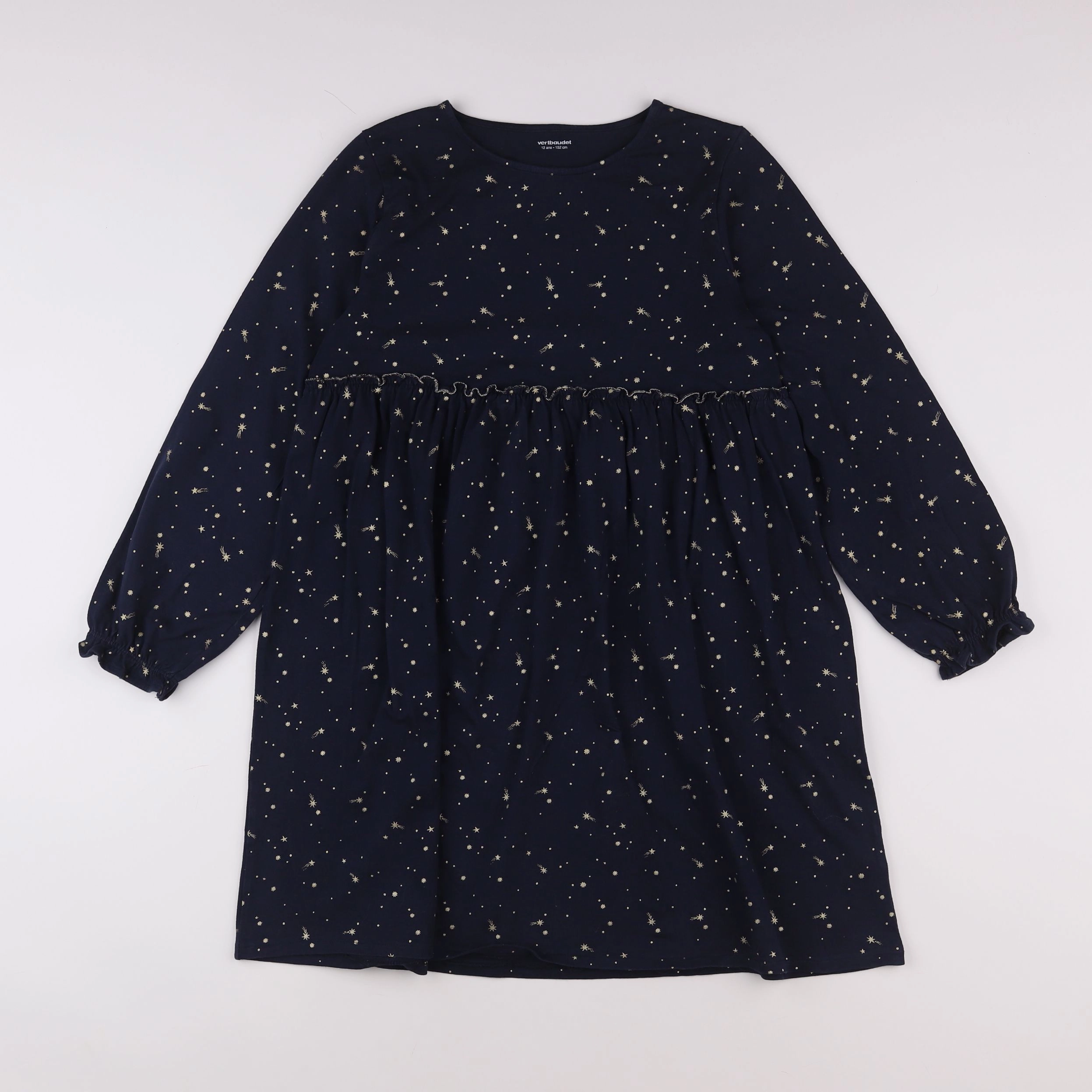 Vertbaudet - robe bleu - 12 ans