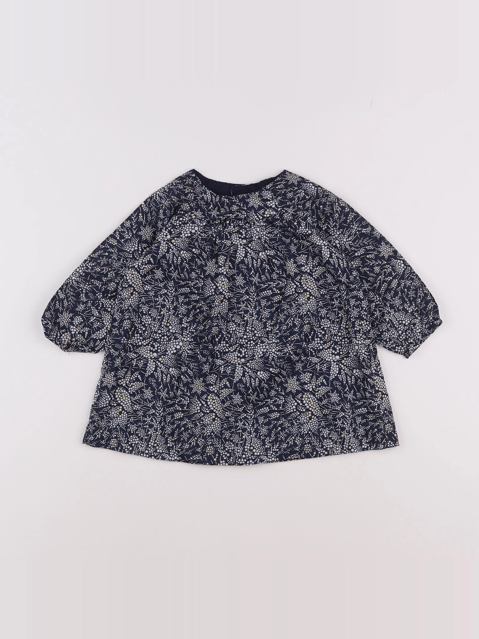 Jacadi - robe bleu - 12 mois