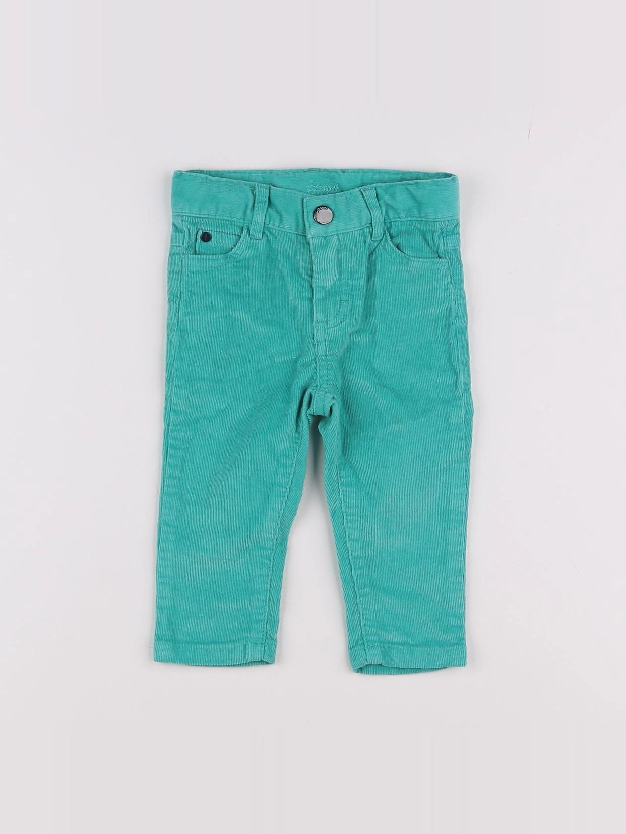 Jacadi - pantalon bleu - 12 mois