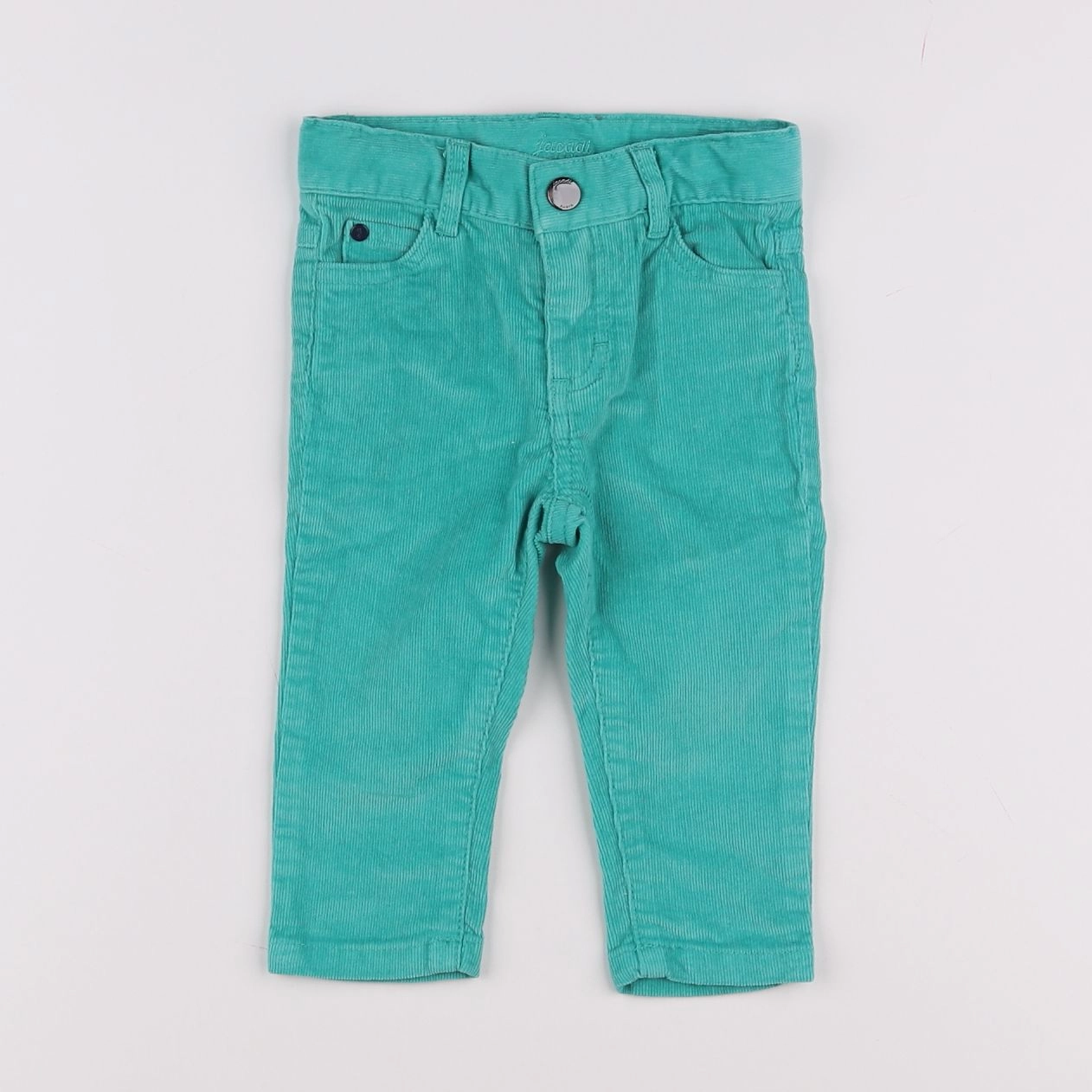 Jacadi - pantalon bleu - 12 mois
