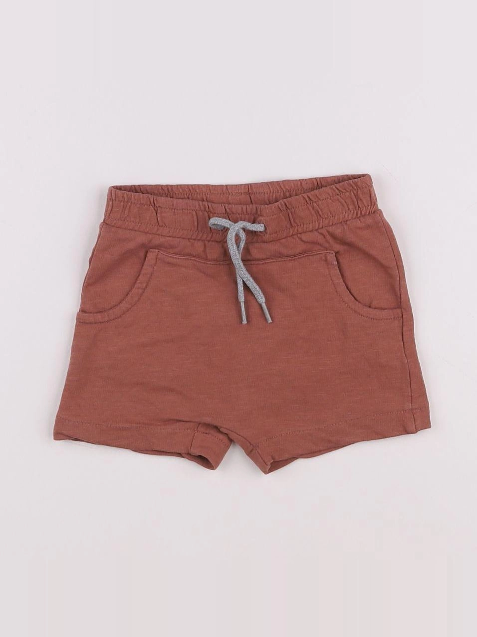 Vertbaudet - short marron - 6 mois