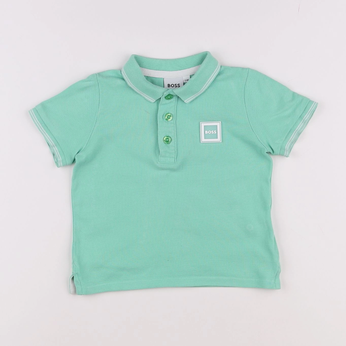 Hugo Boss - polo vert - 2 ans