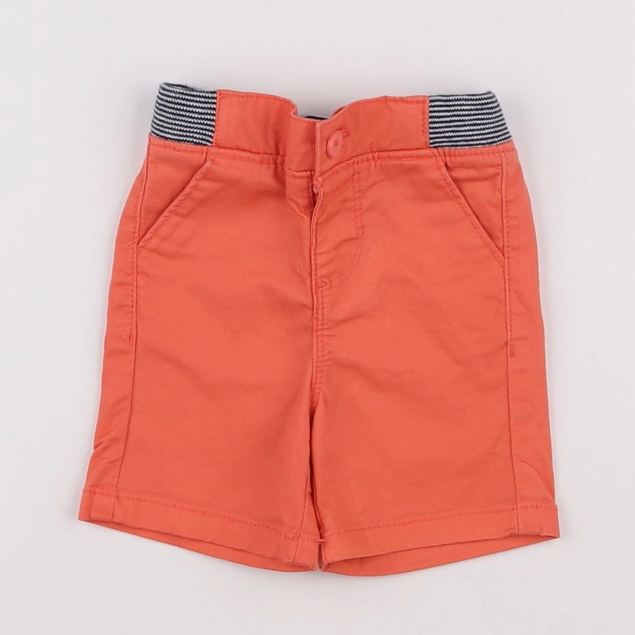 Tape à l'oeil - short orange - 9 mois