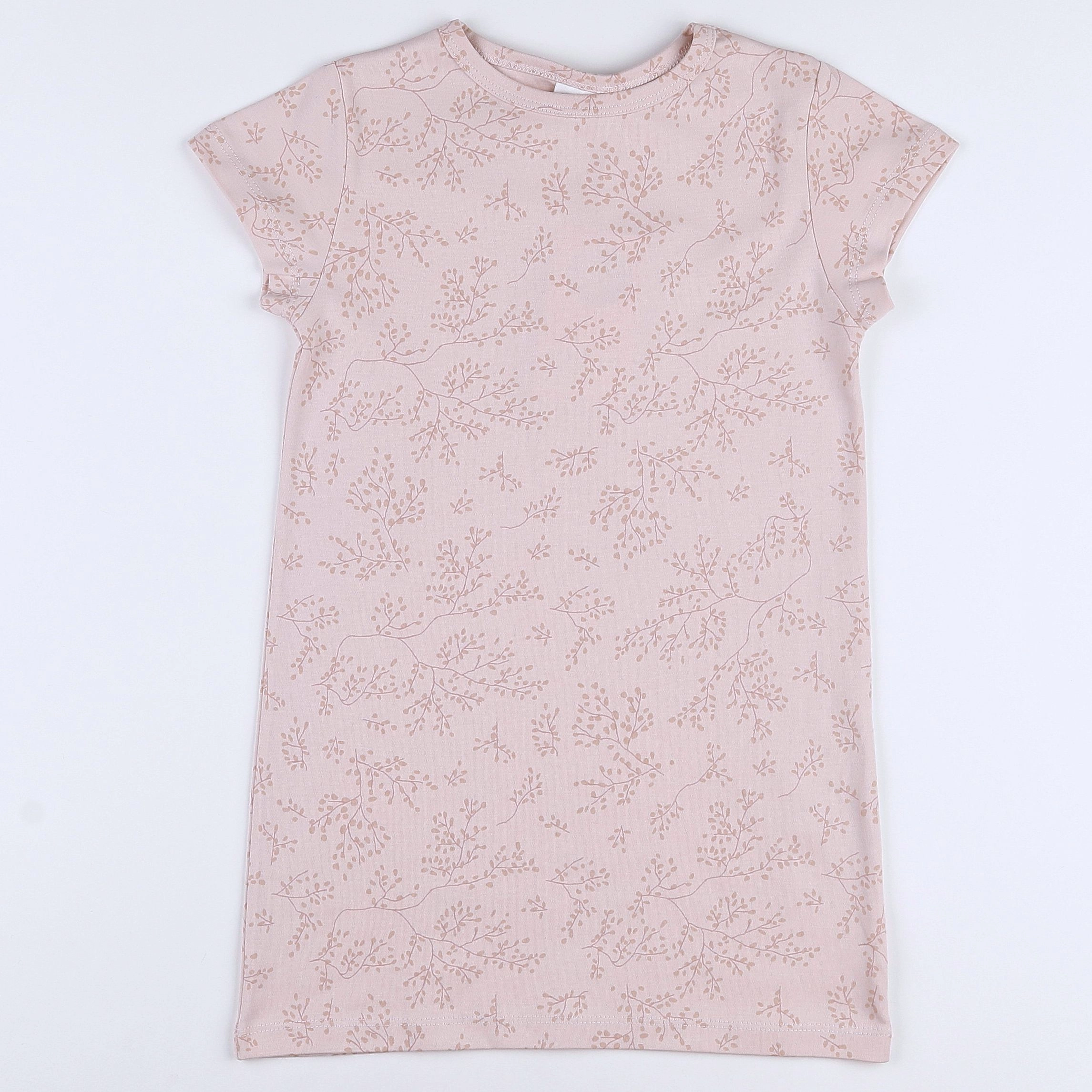 Trixie - chemise de nuit coton rose Bright Bloom - 4 ans