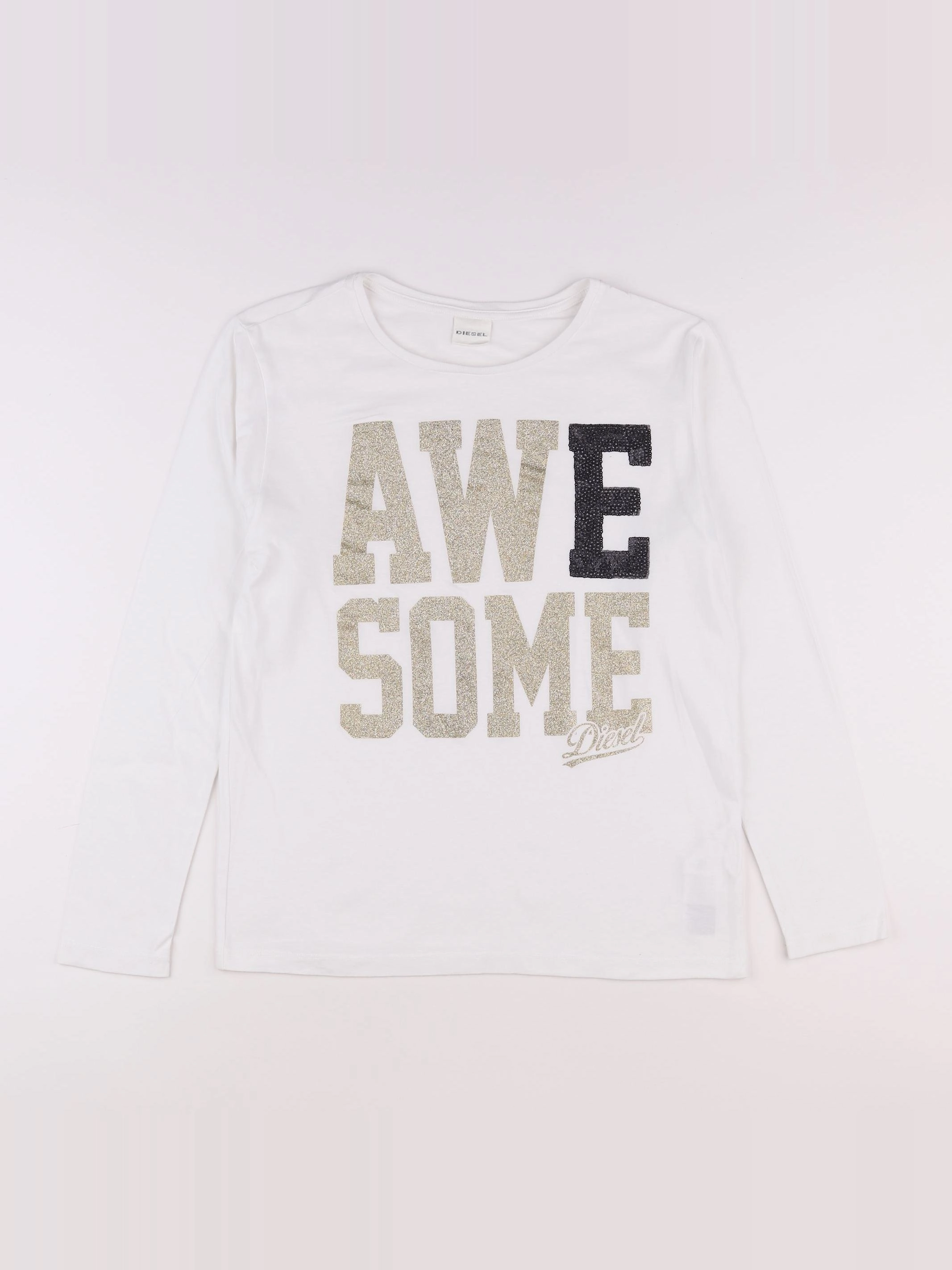 Diesel - tee-shirt blanc - 14 ans