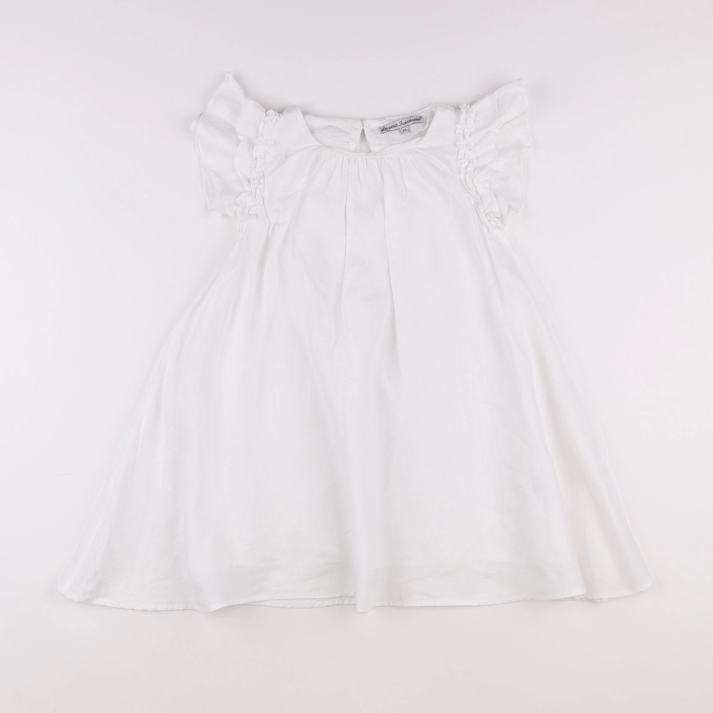 Les petits inclassables  - robe blanc - 8 ans