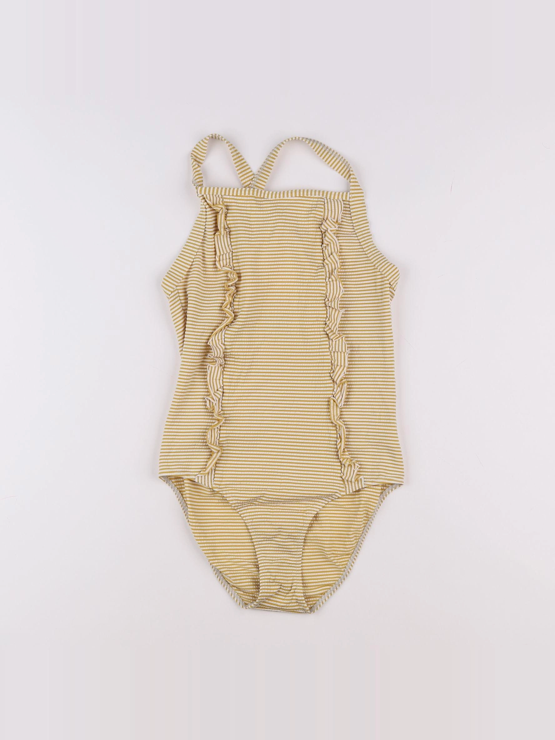 Petit Bateau - maillot de bain beige, jaune - 12 ans