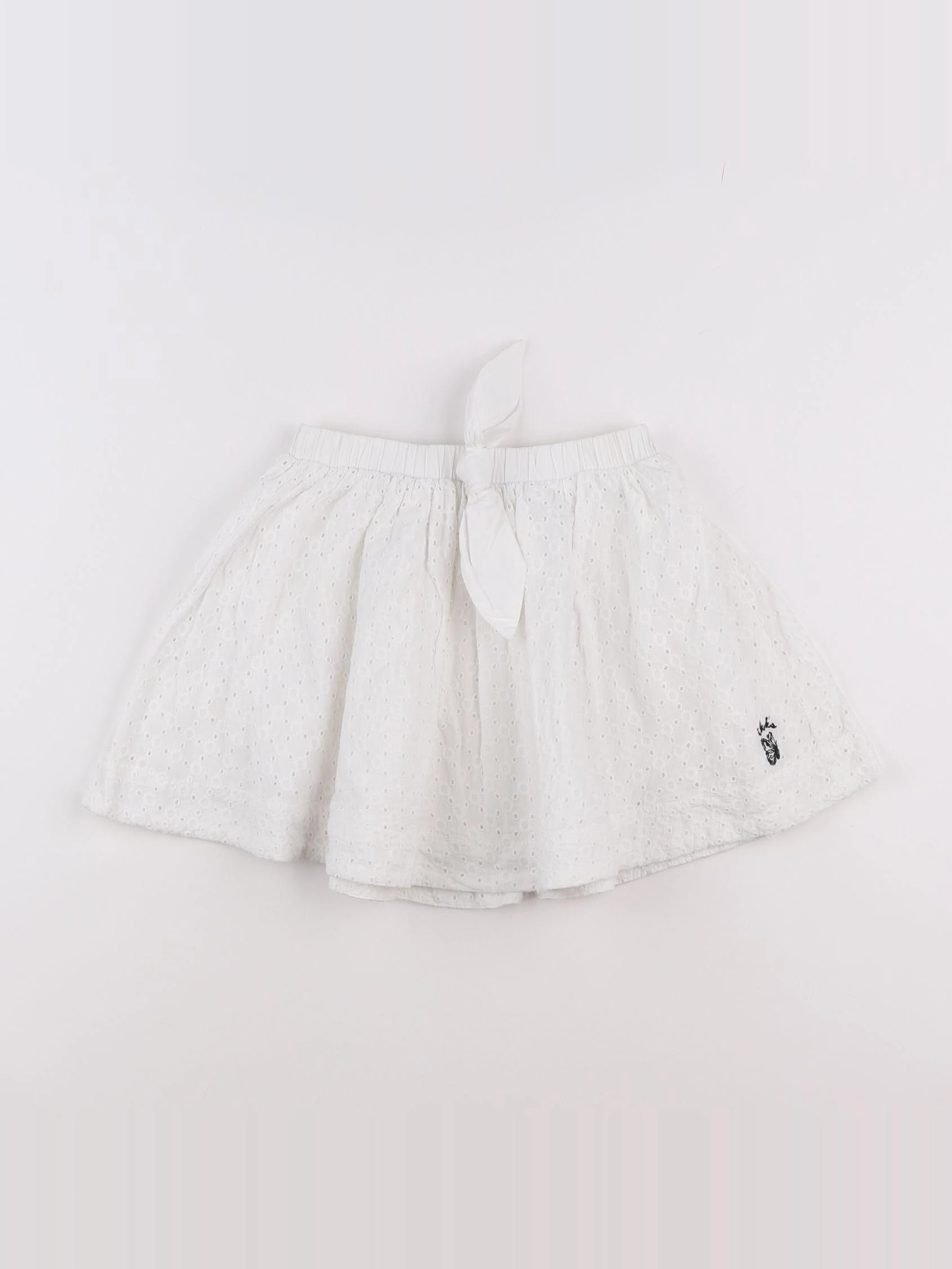 IKKS - jupe blanc - 6 ans