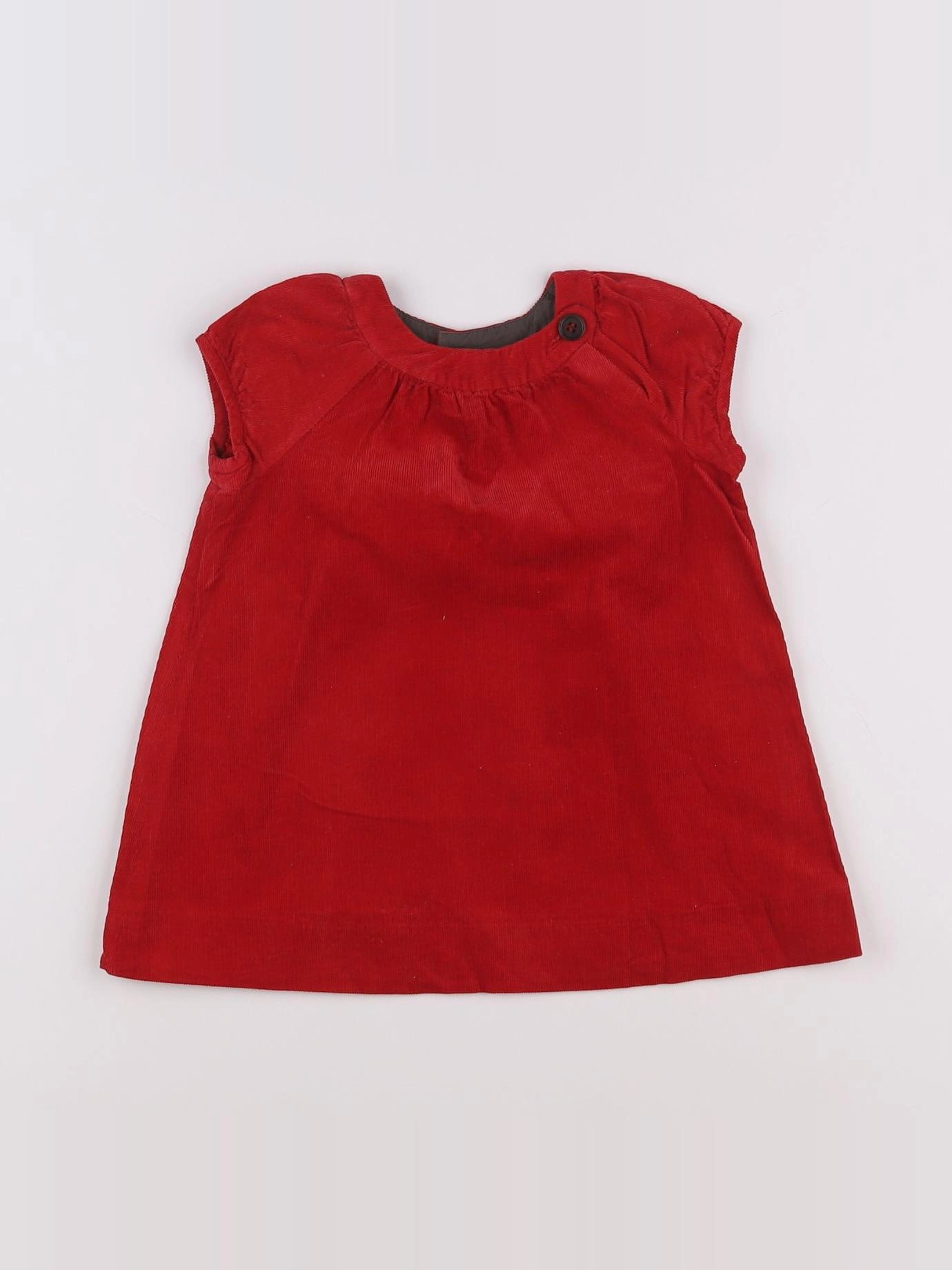 Bonpoint - robe rouge - 18 mois