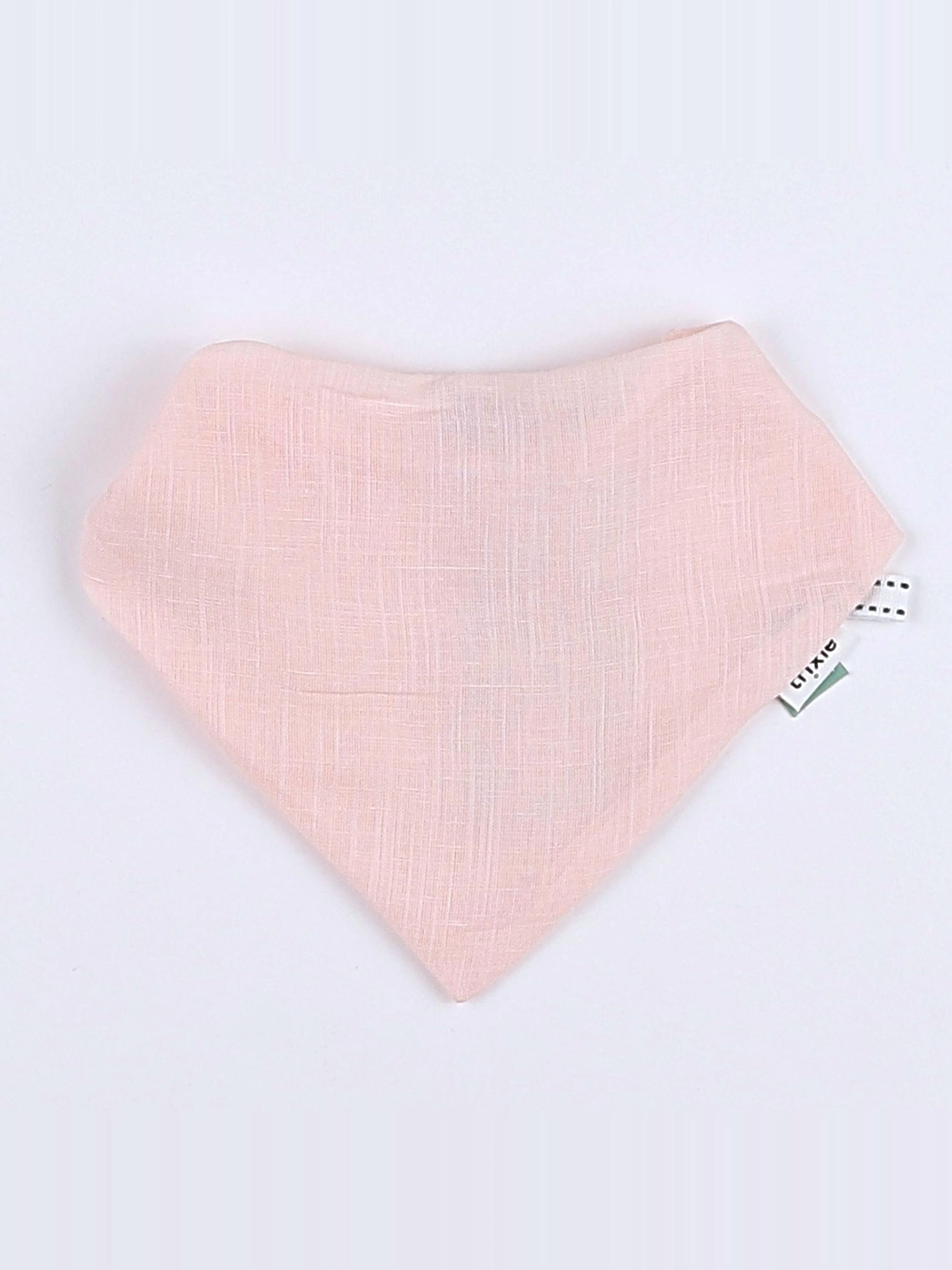 Trixie - bavoir bandana rose Pure Rose - 0/12 mois