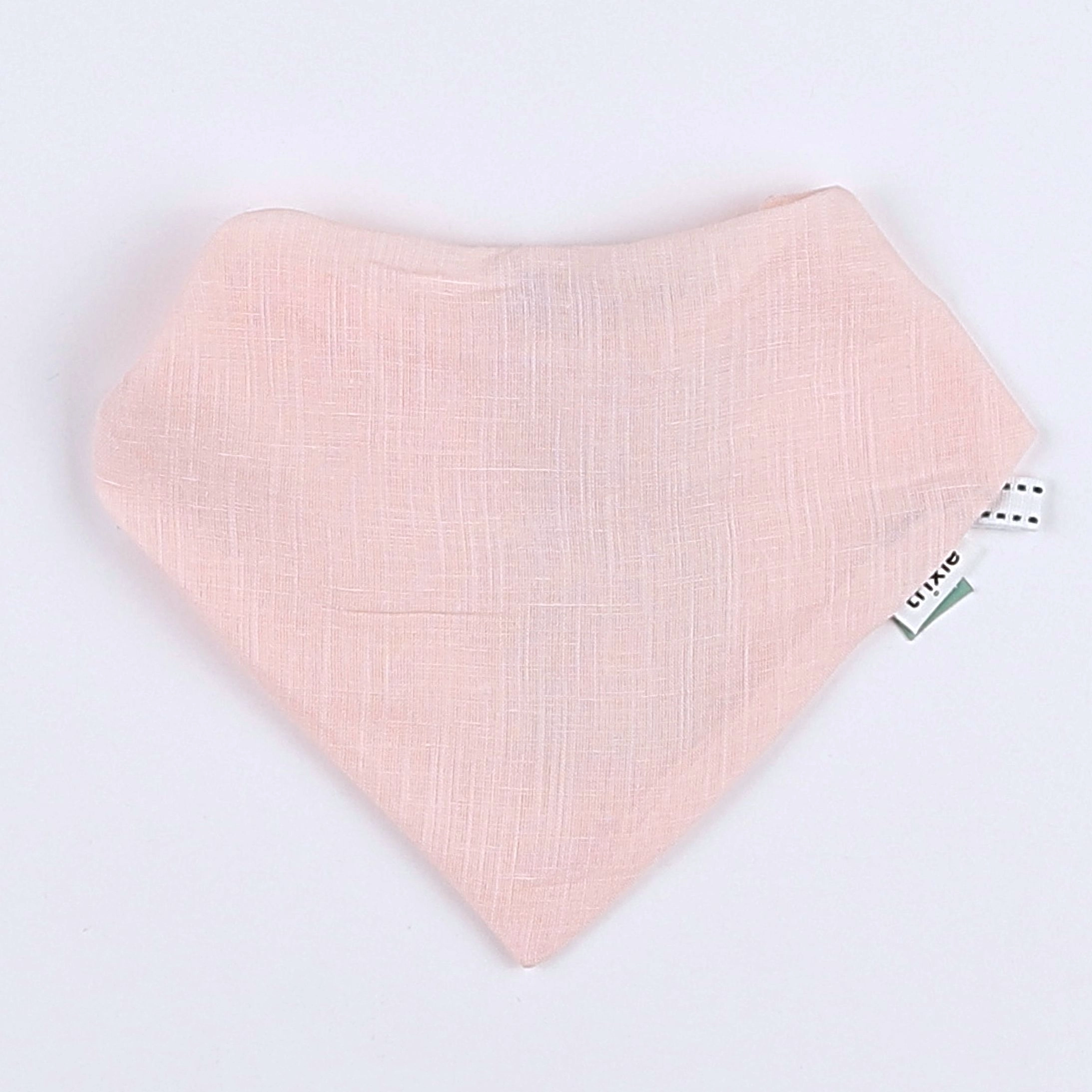 Trixie - bavoir bandana rose Pure Rose - 0/12 mois