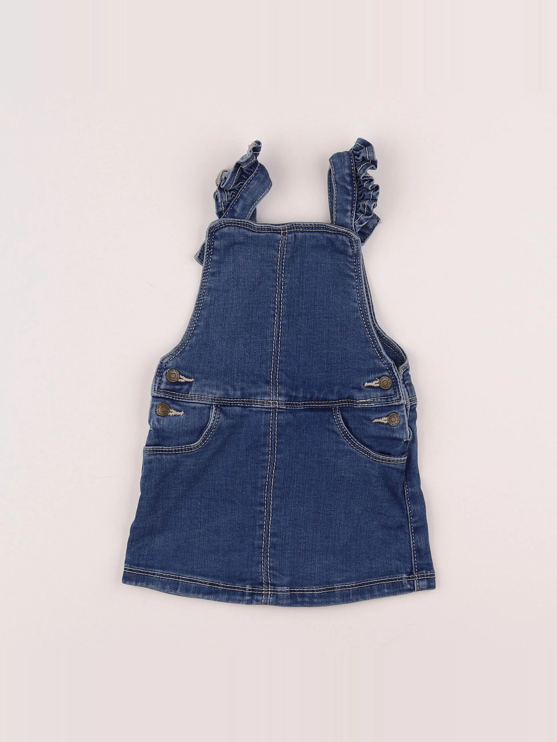 Tape à l'oeil - robe bleu - 12 mois