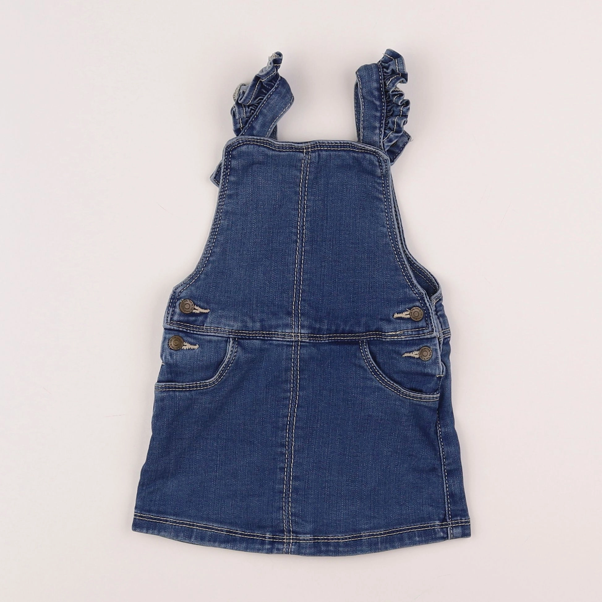 Tape à l'oeil - robe bleu - 12 mois