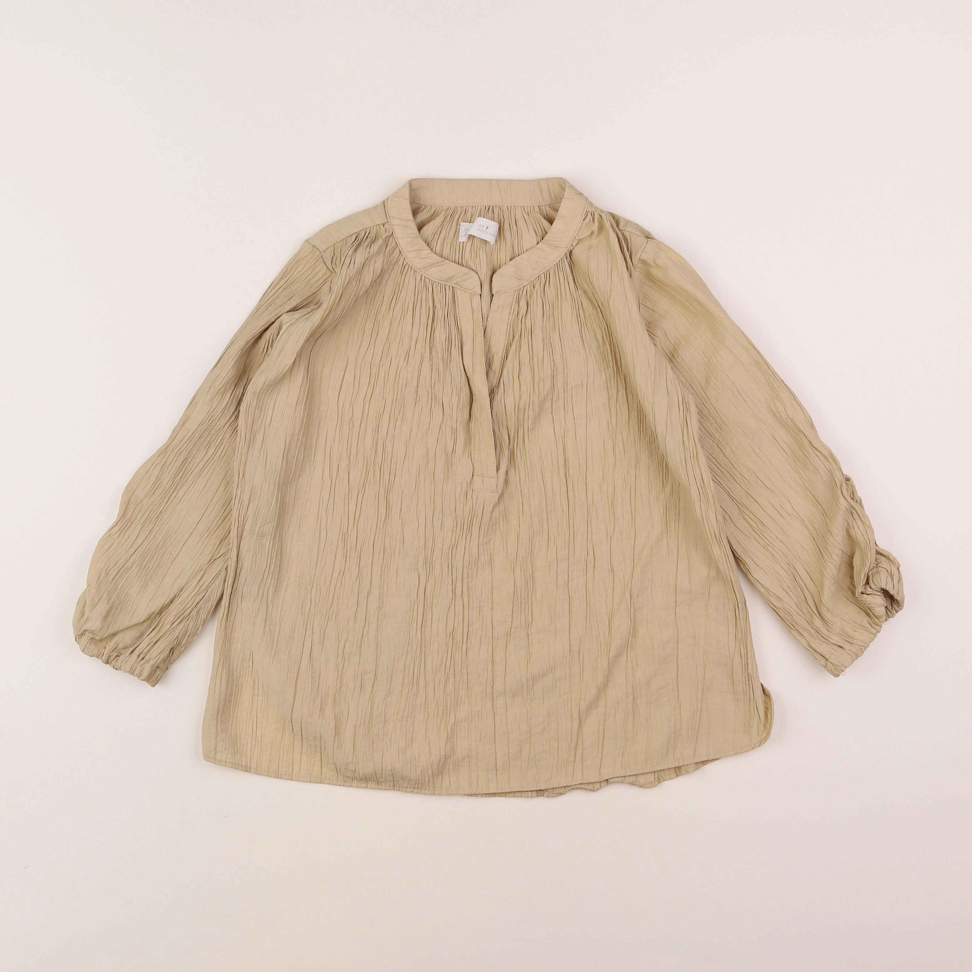 Zara - blouse or - 7 ans