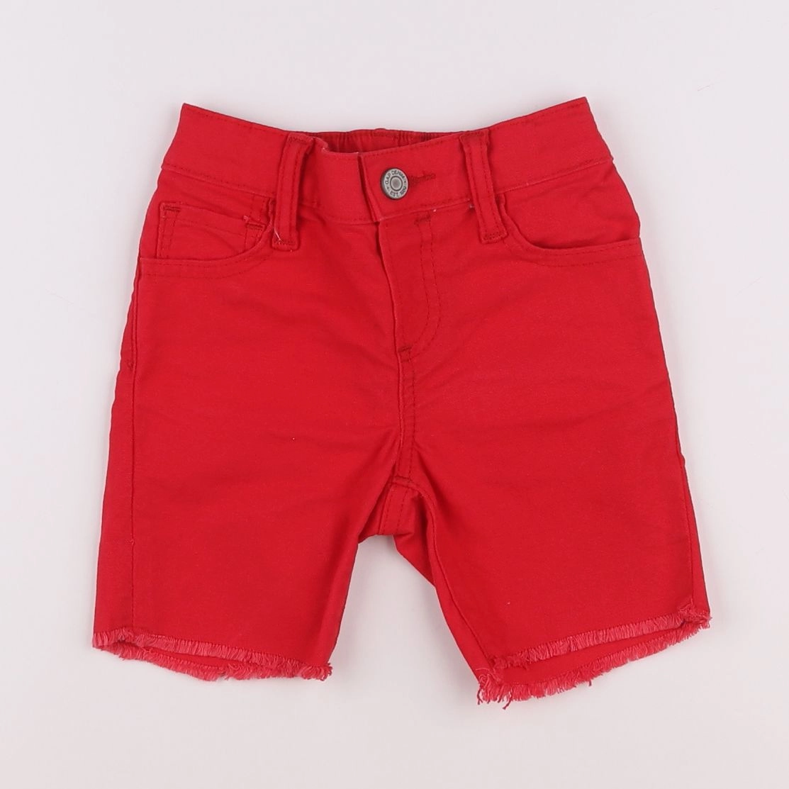 GAP - short rouge - 3 ans