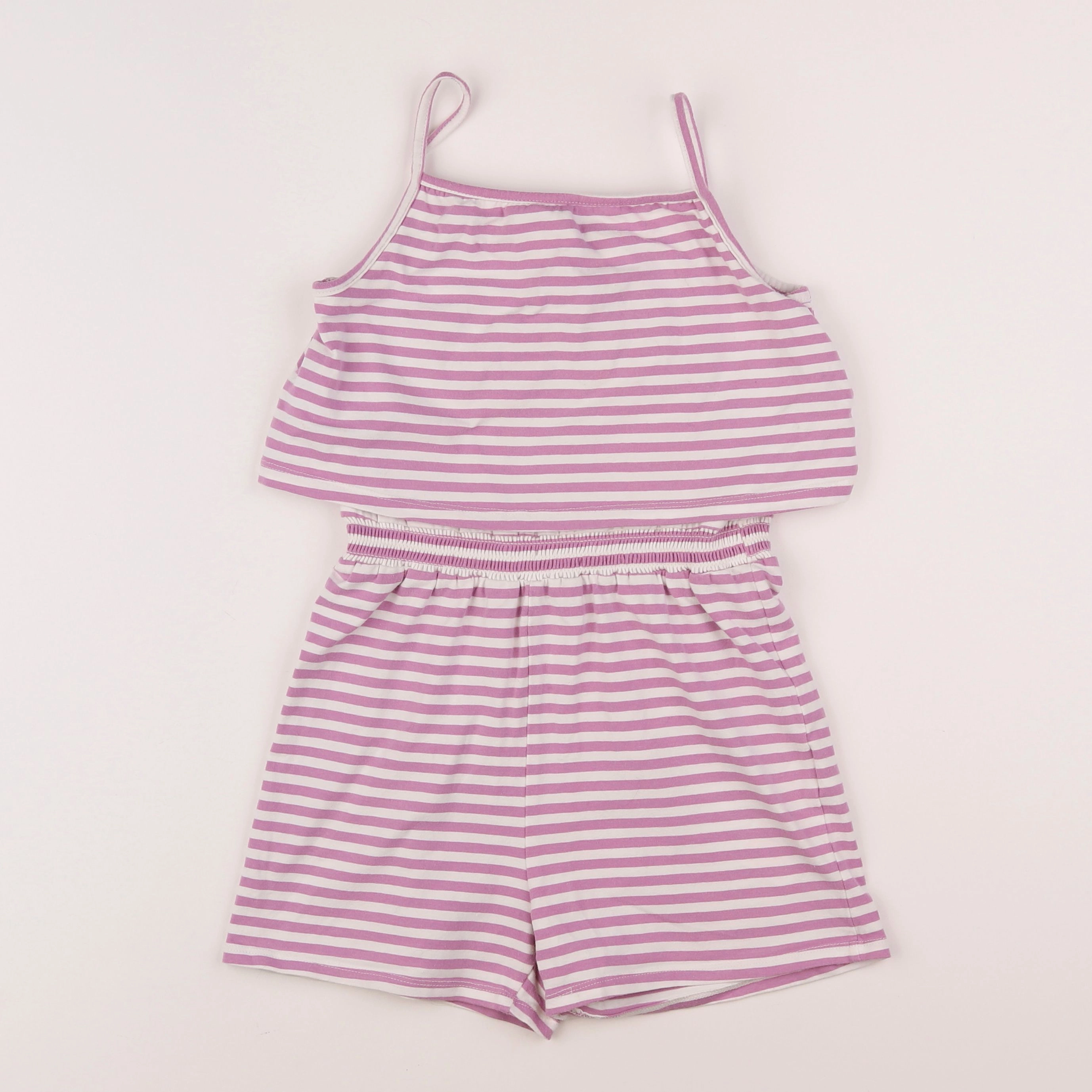 Name it - robe violet, blanc - 10 ans