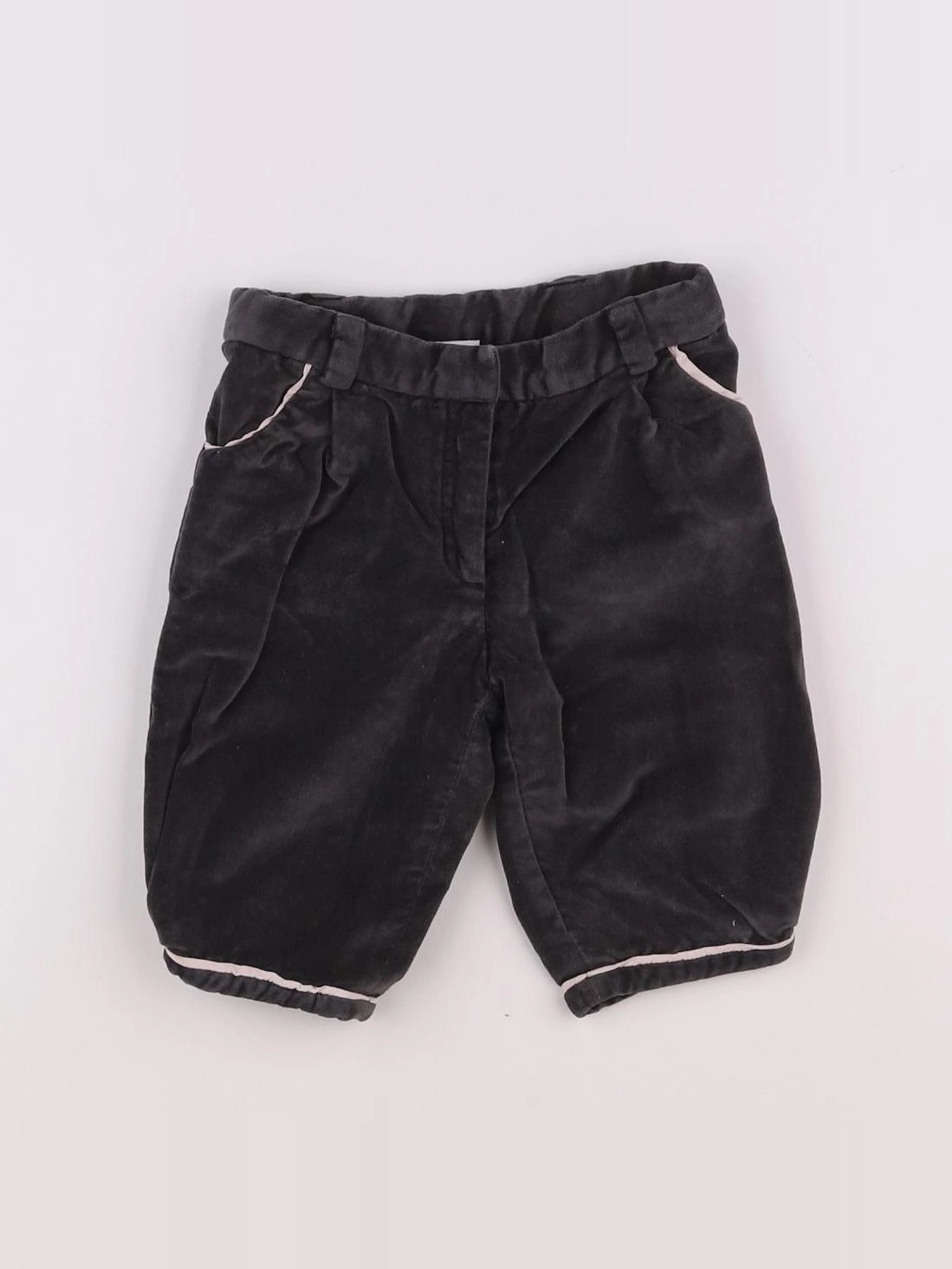 Jacadi - pantalon gris, rose - 6 mois