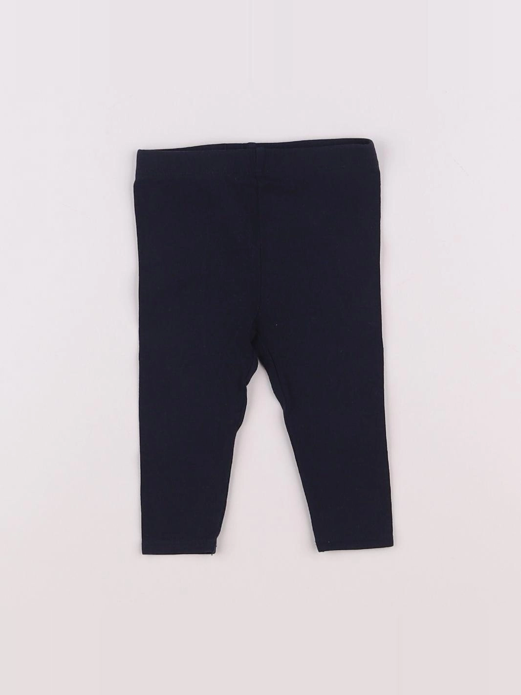 Vertbaudet - legging bleu - 6 mois
