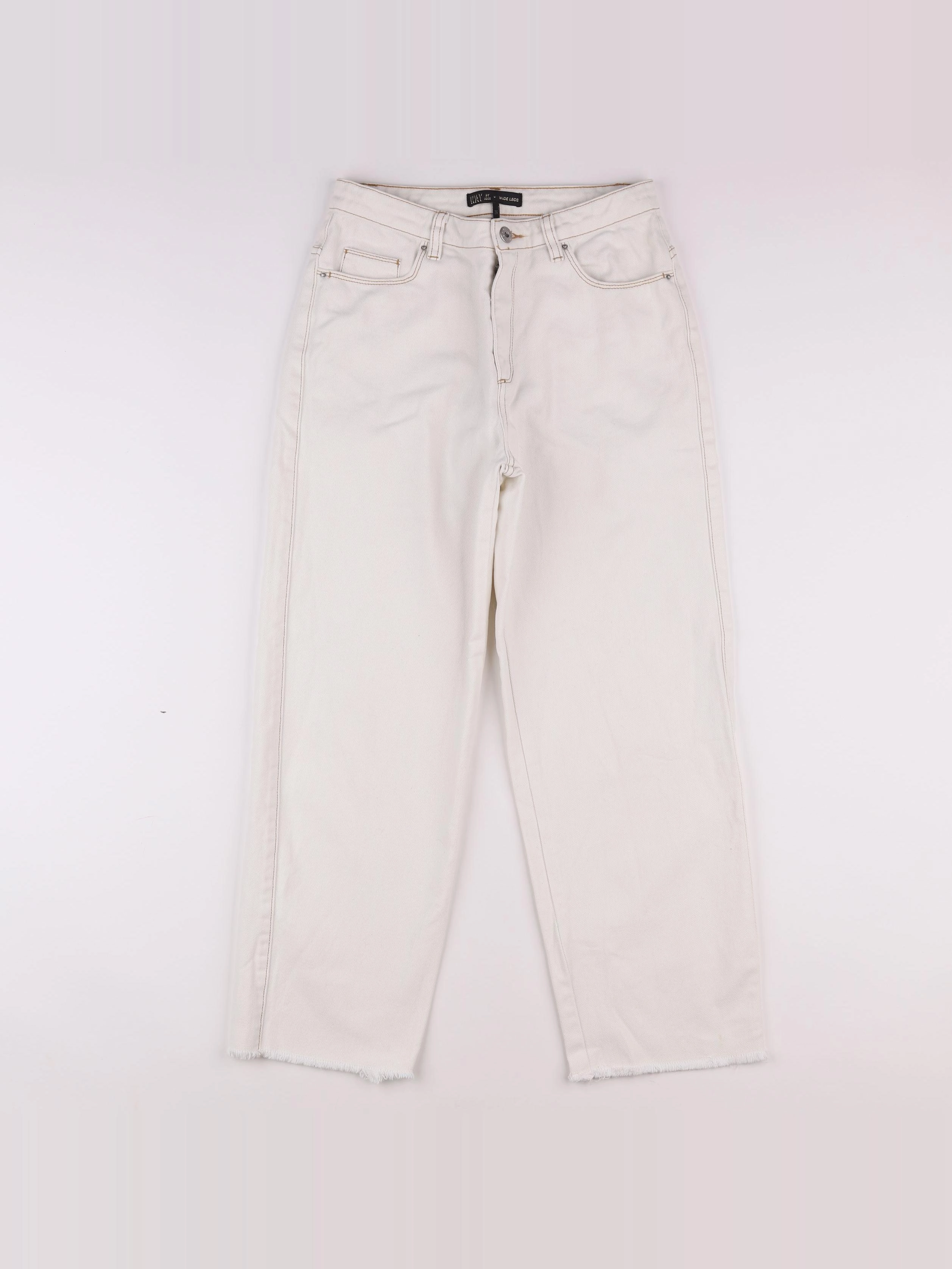 IKKS - jean beige - 14 ans