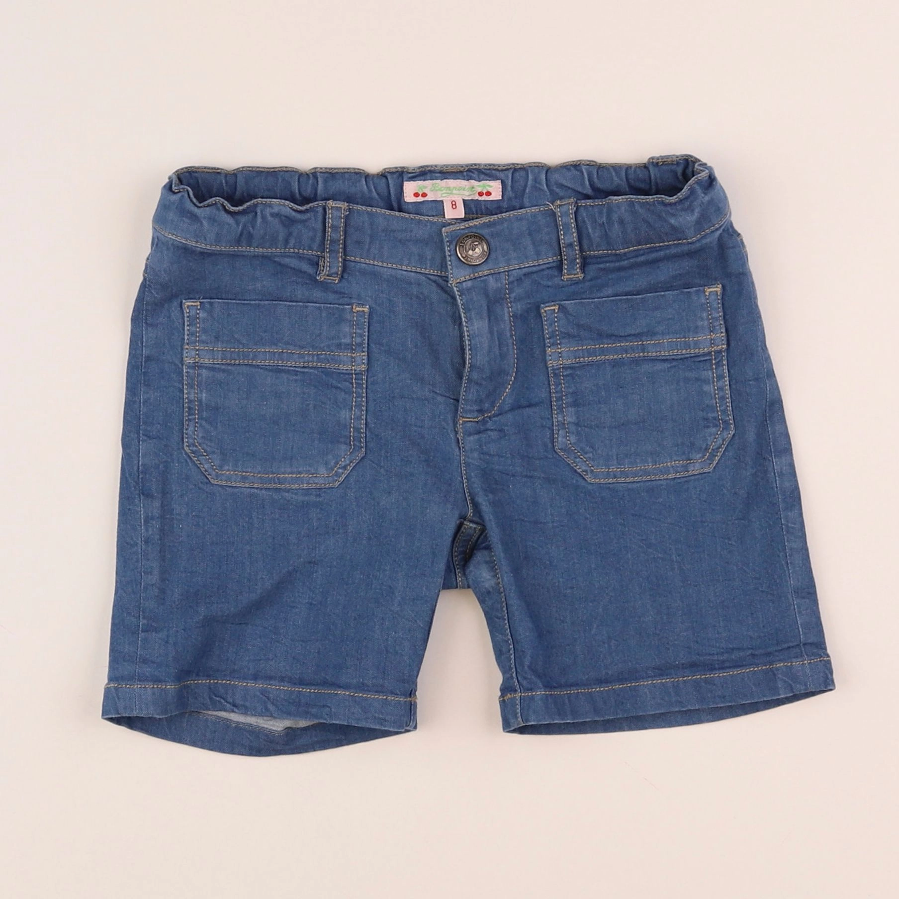 Bonpoint - short bleu - 8 ans