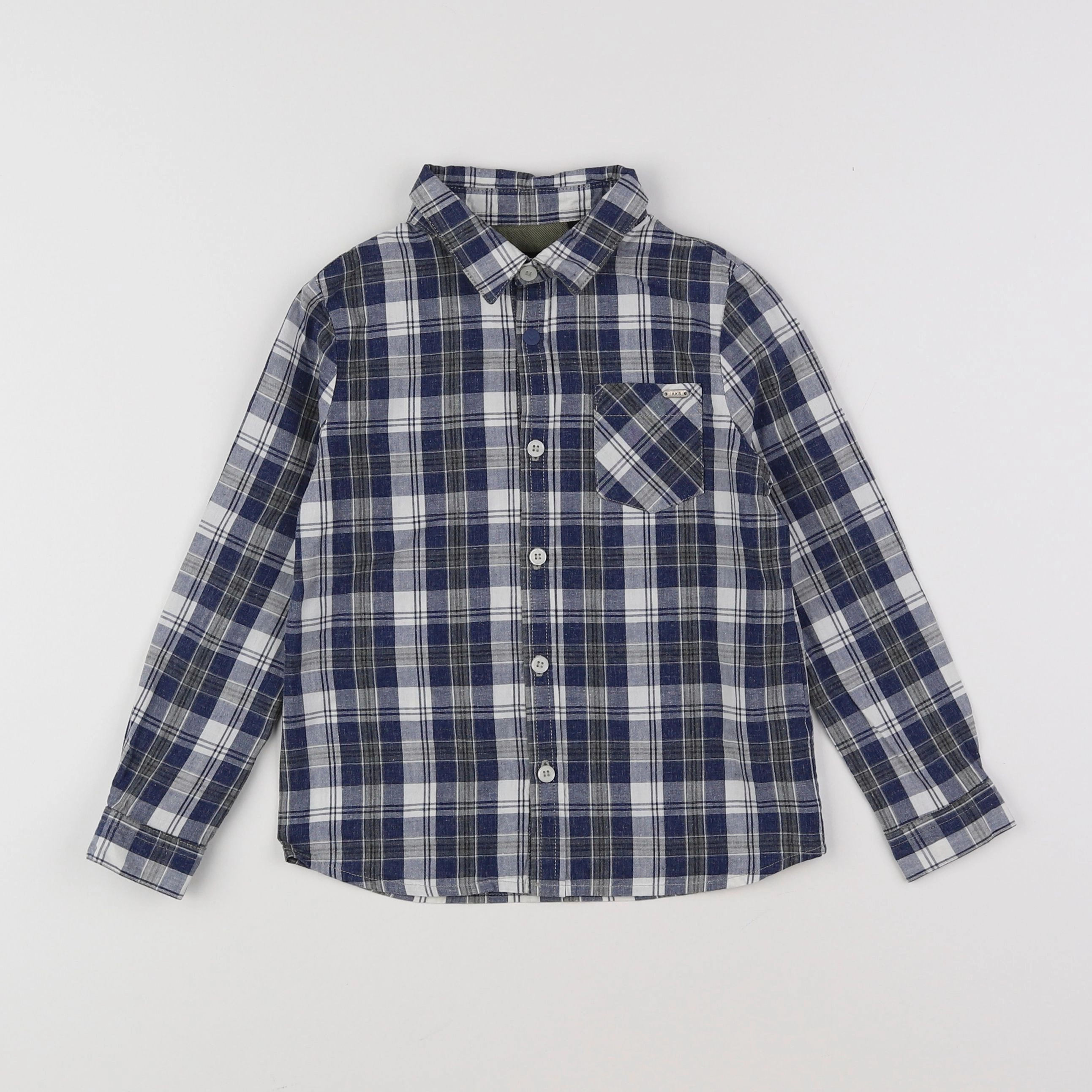 IKKS - chemise bleu - 4 ans