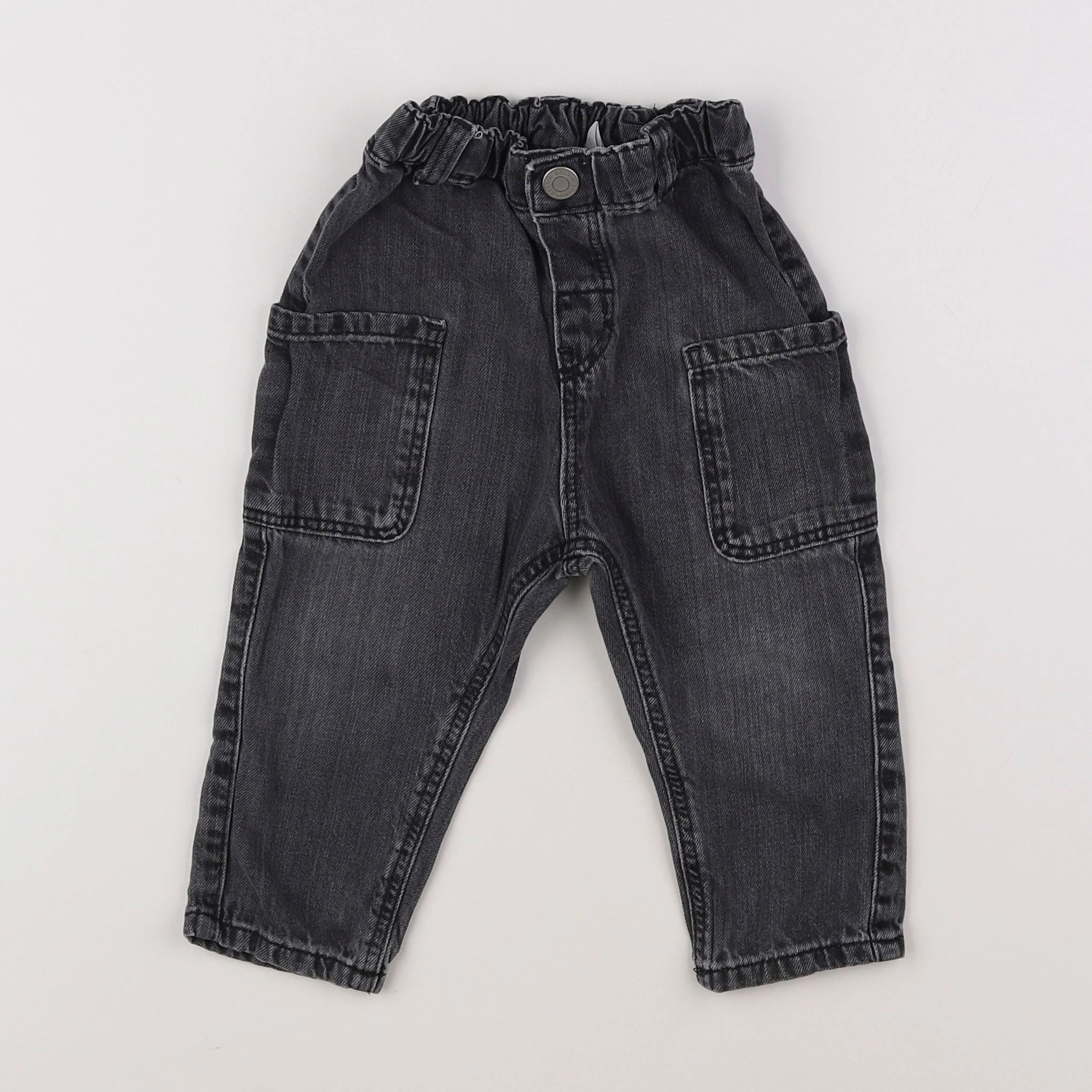 H&M - jean gris - 12 mois