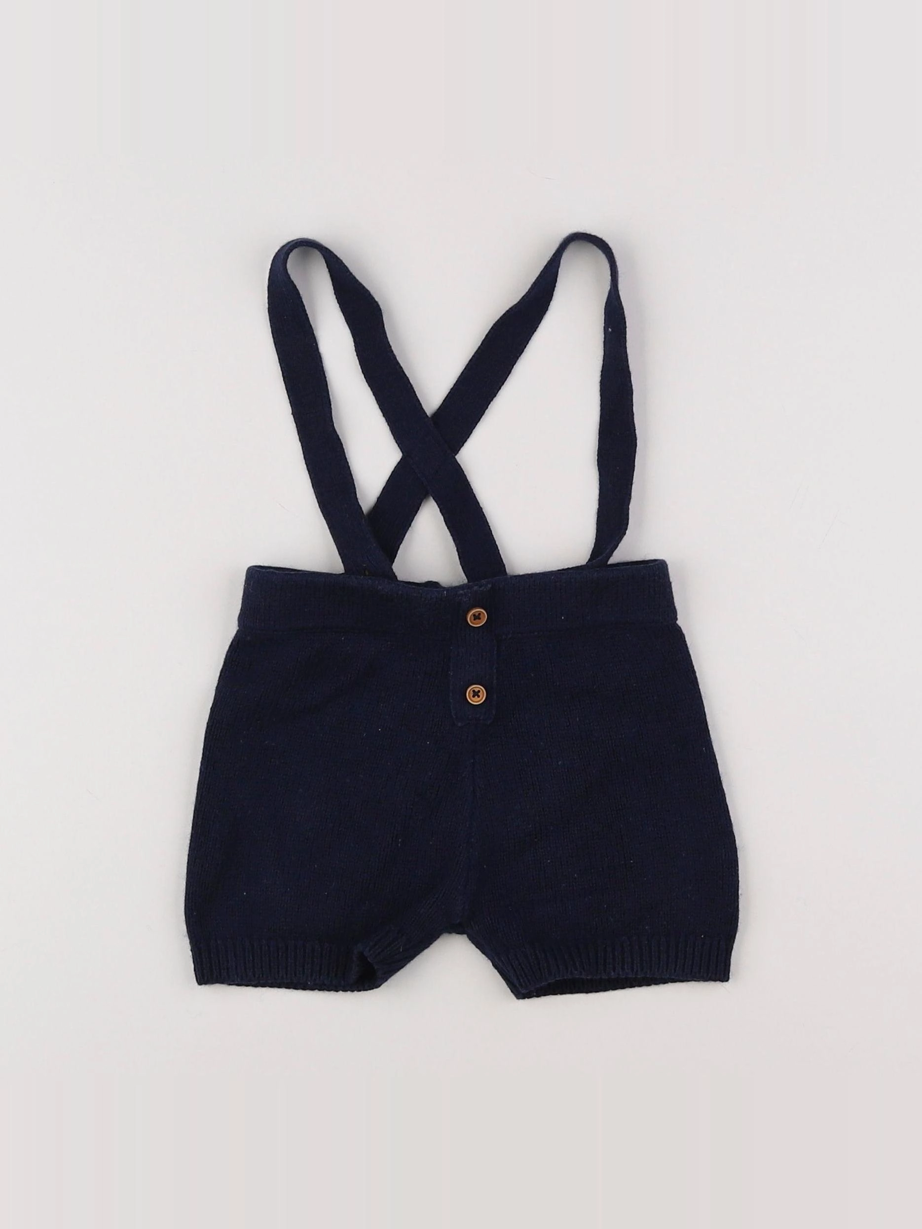 Boutchou - short bleu - 12 mois
