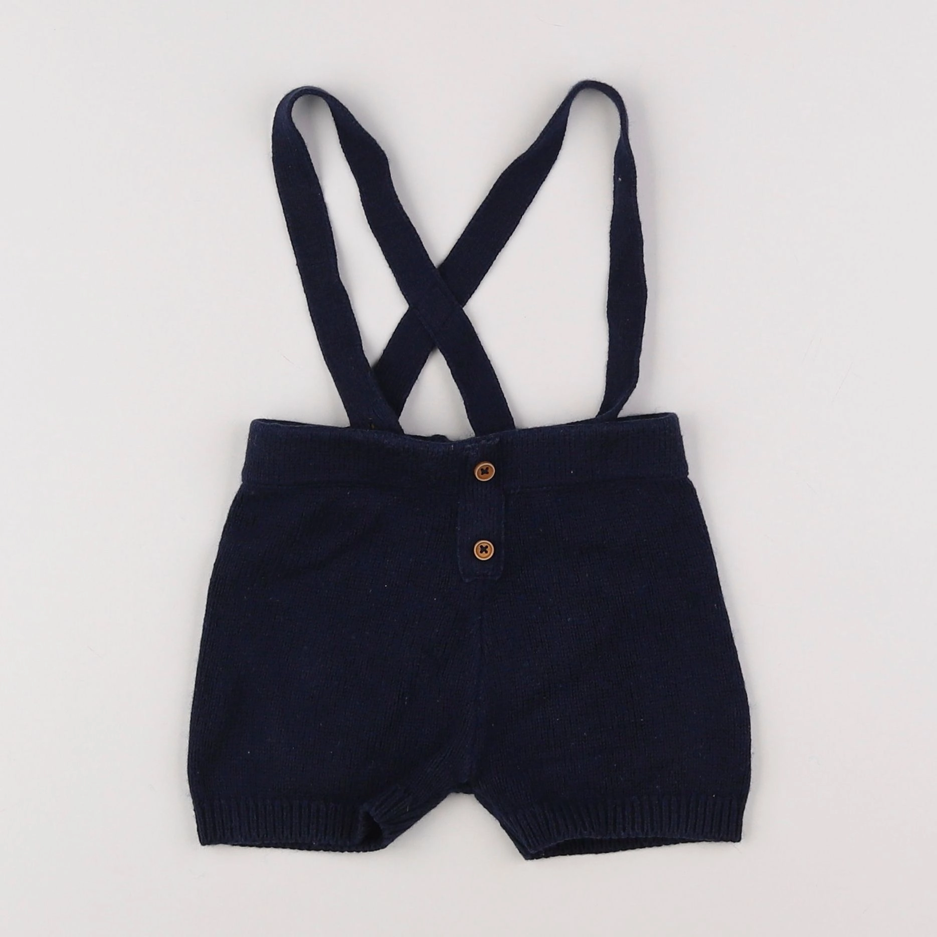 Boutchou - short bleu - 12 mois