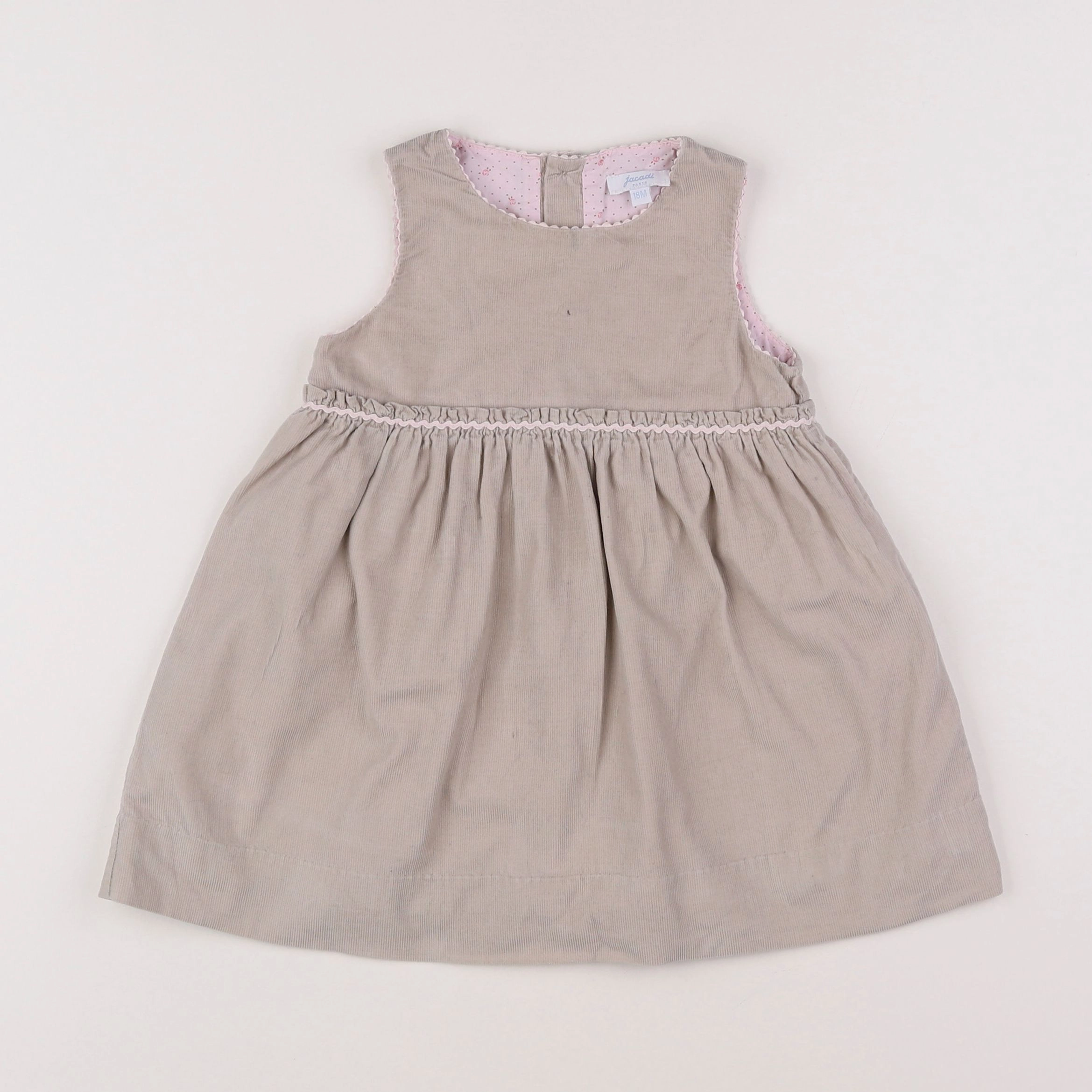 Jacadi - robe taupe - 18 mois