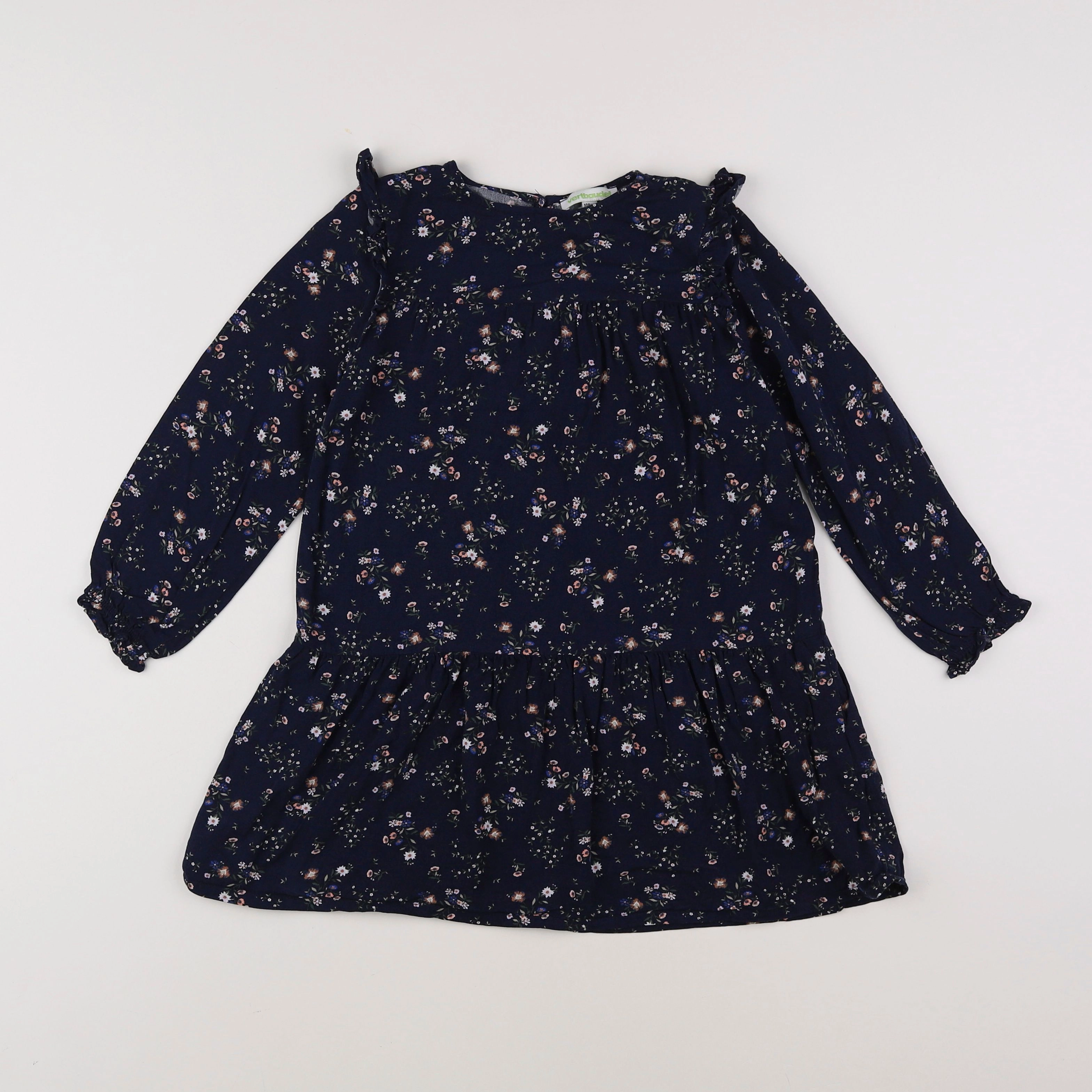 Vertbaudet - robe bleu - 5 ans