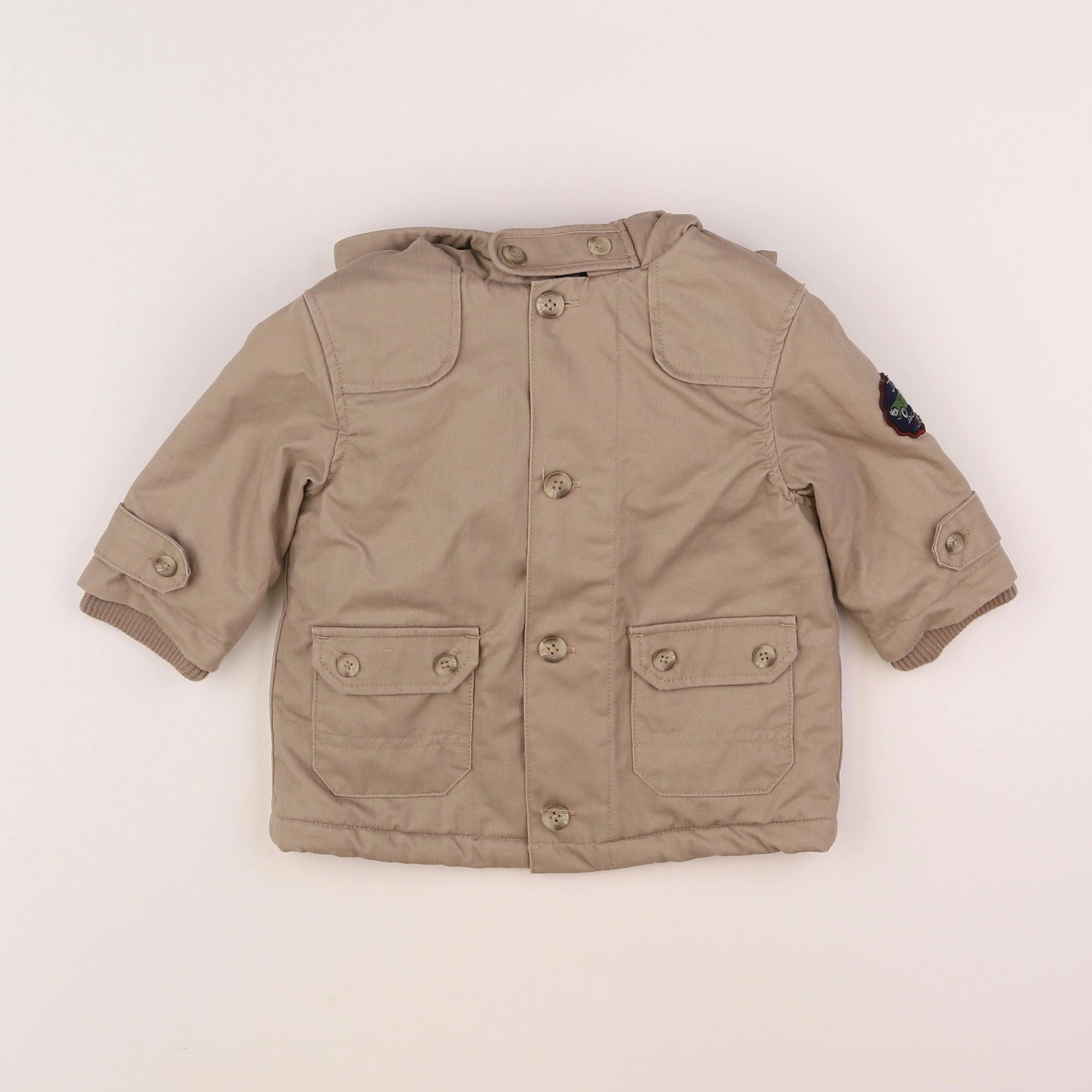 Jacadi - veste beige - 6 mois