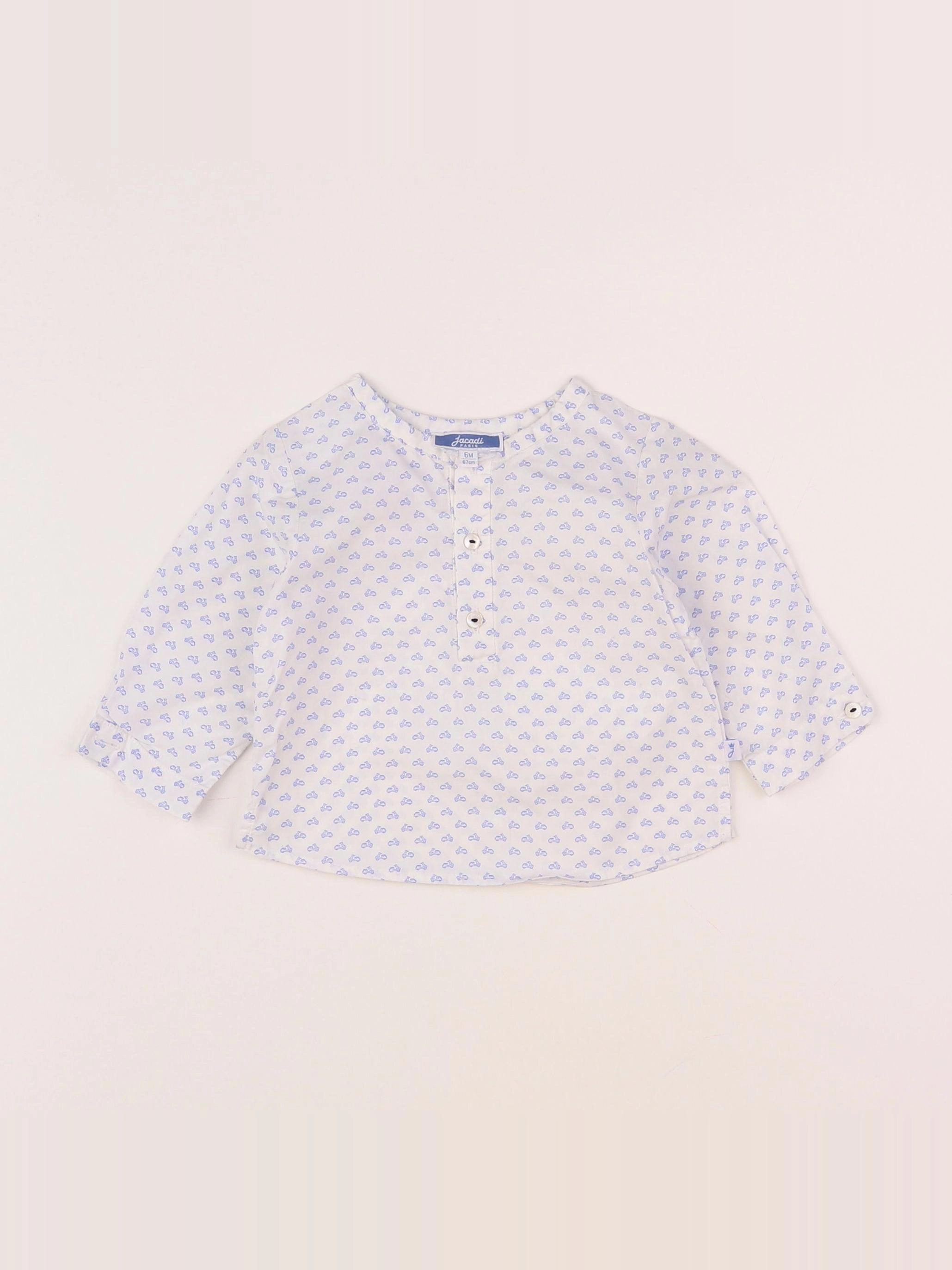 Jacadi - blouse blanc - 6 mois
