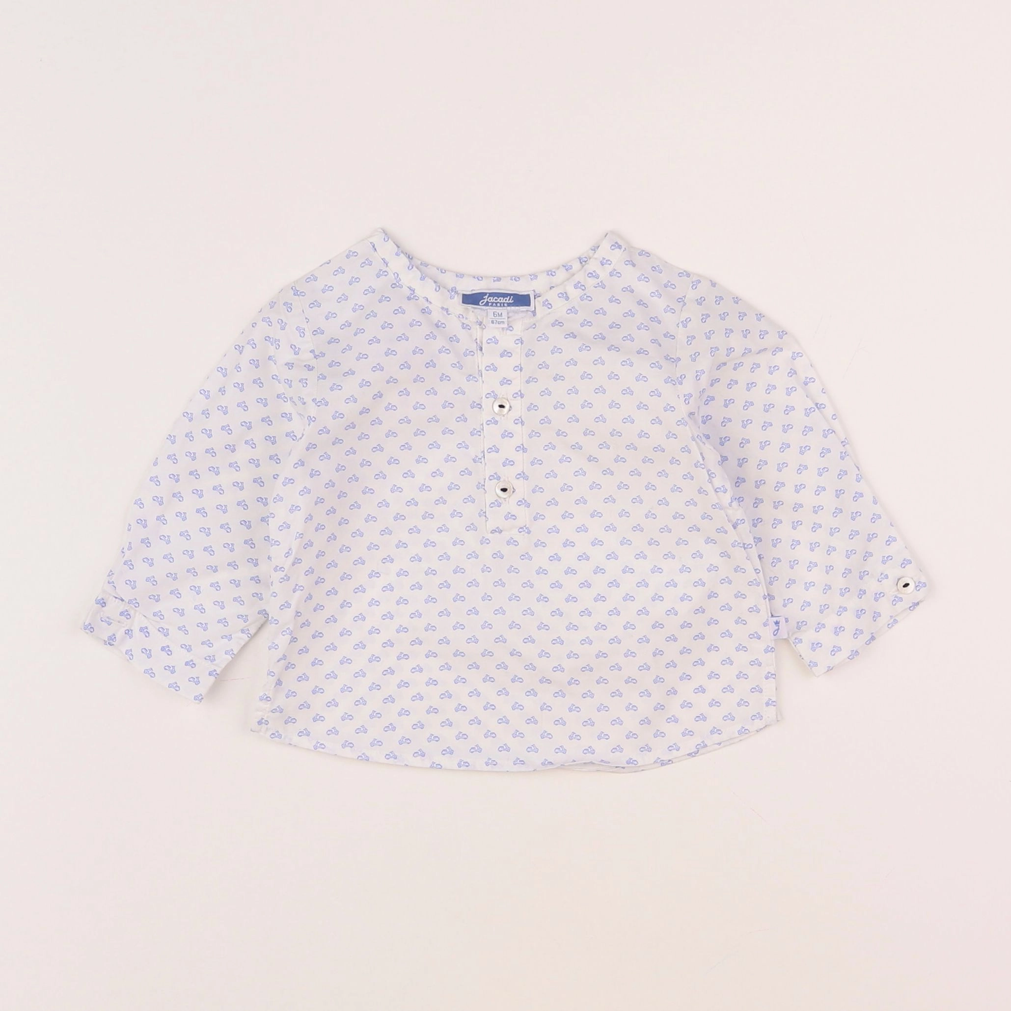 Jacadi - blouse blanc - 6 mois
